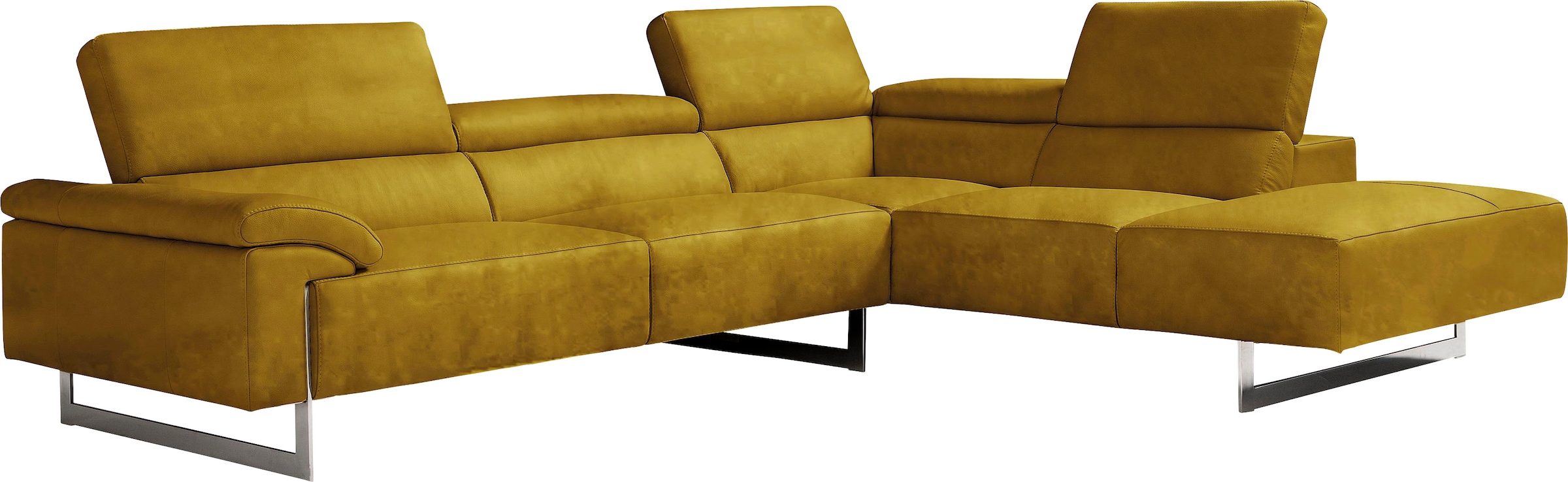 Egoitaliano Ecksofa "Malika, elegant und bequem, Designsofa, L-Form", mit O günstig online kaufen