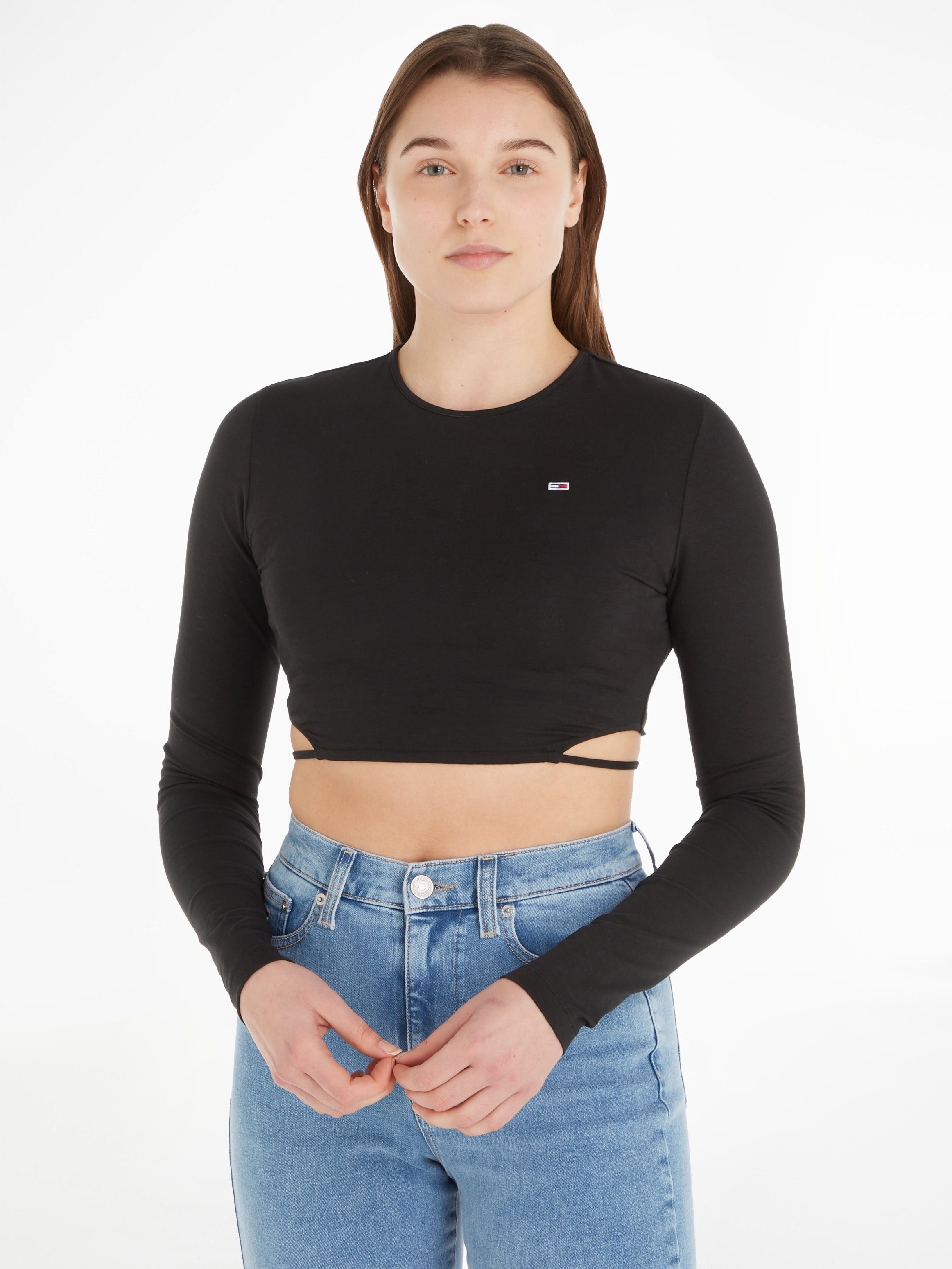 TOMMY JEANS Tommy Džinsai marškinėliai ilgomis ran...