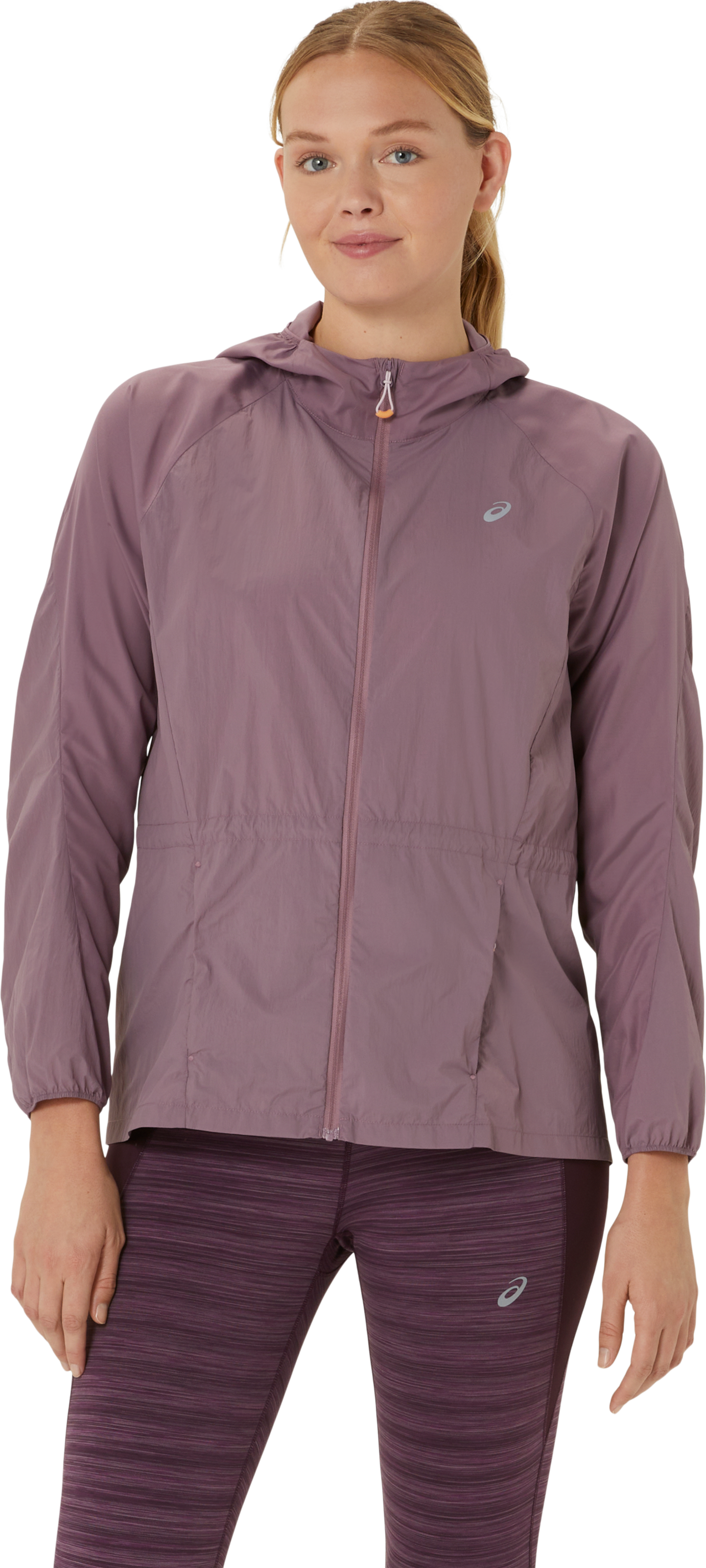 Asics Regenjacke "ROAD PACKABLE JACKET", mit Kapuze