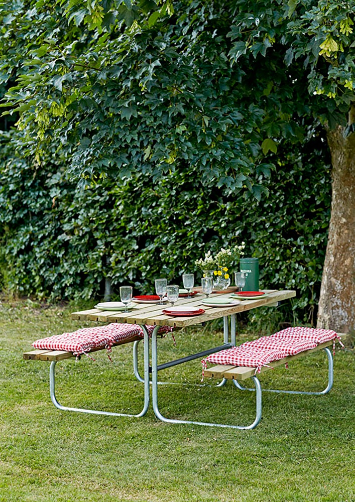 PLUS Garten-Essgruppe »»Classic« Kombimöbel«, (1 tlg.), 177x155x73/44 cm