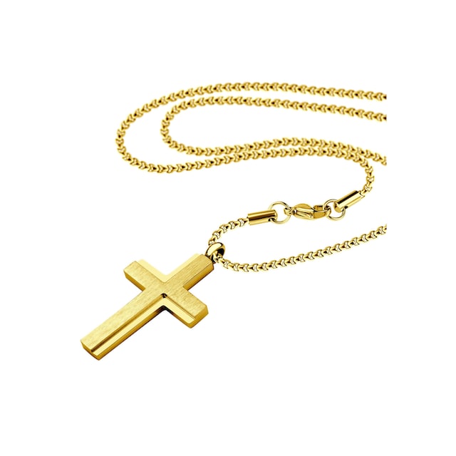 Firetti Kette mit Anhänger »Schmuck Geschenk, Kreuz« online bestellen | BAUR