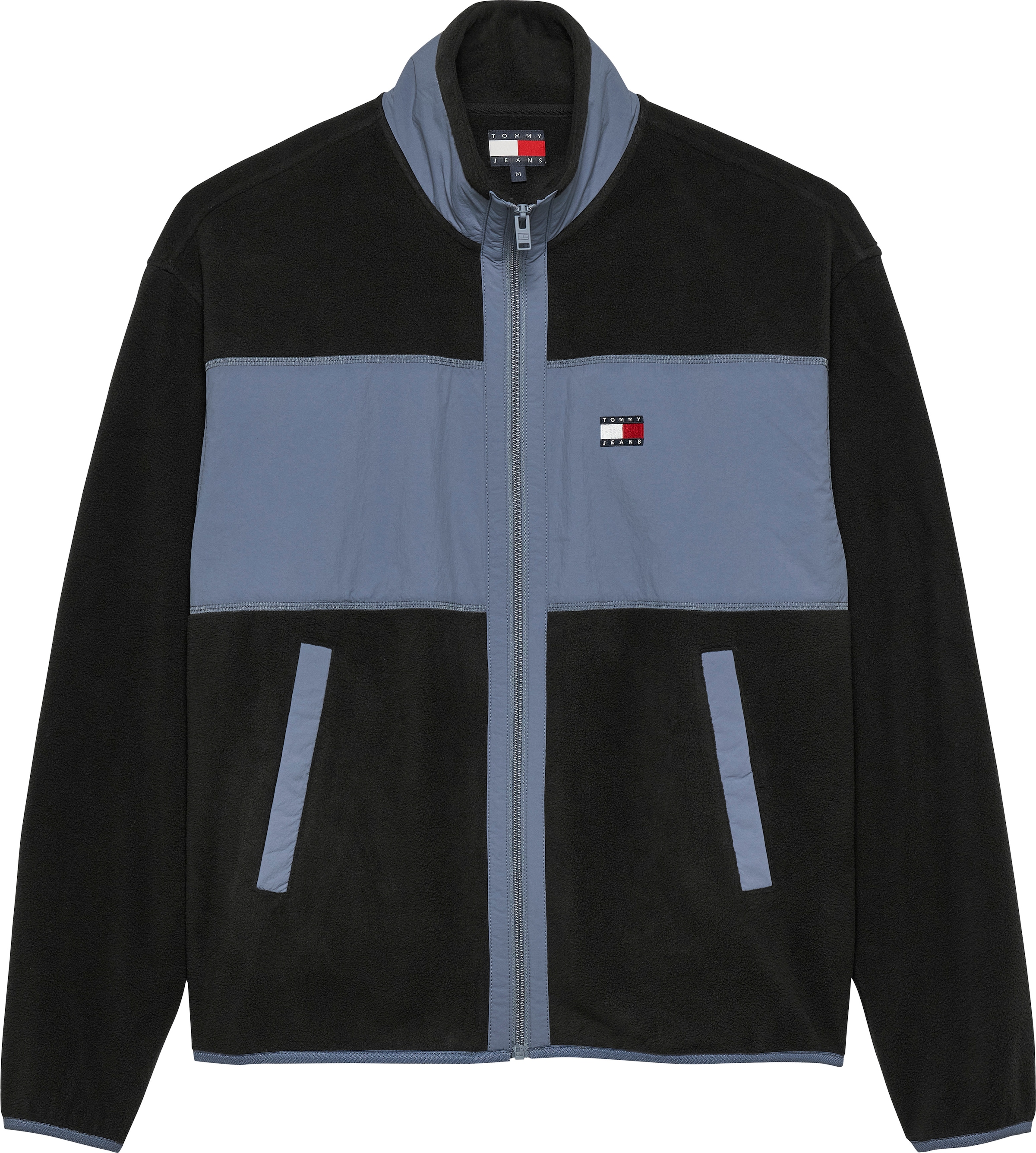 Tommy Jeans Sweater »TJM RLX FZ POLAR FLEECE EXT«, Mit Rundhalsausschnitt