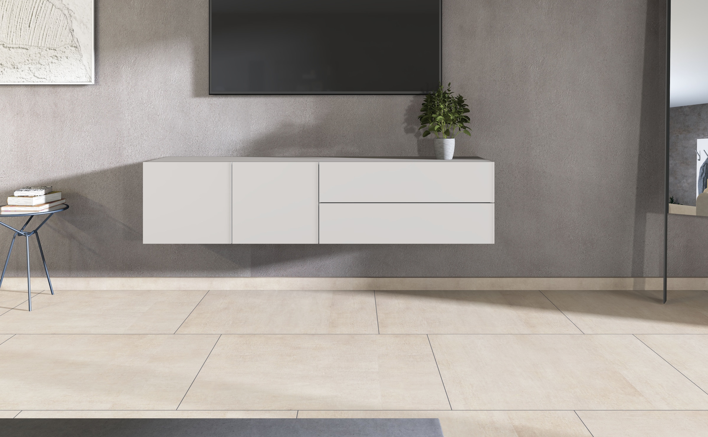 borchardt Möbel Lowboard "Sophia" Breite 152 cm, hängend montierbar günstig online kaufen