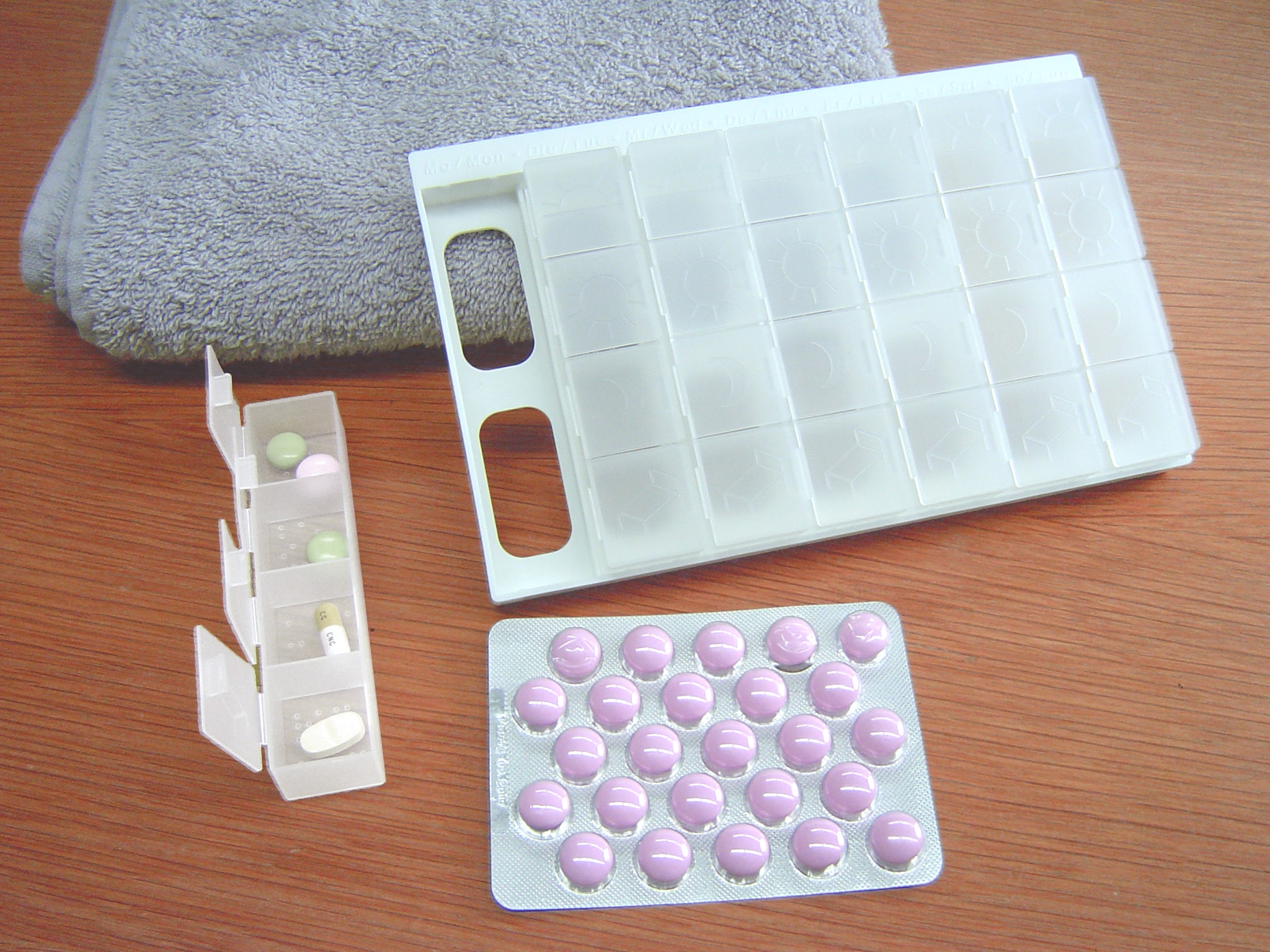 Ruco Vorratsdose, (Set, 3 tlg.), (Tablettendose)