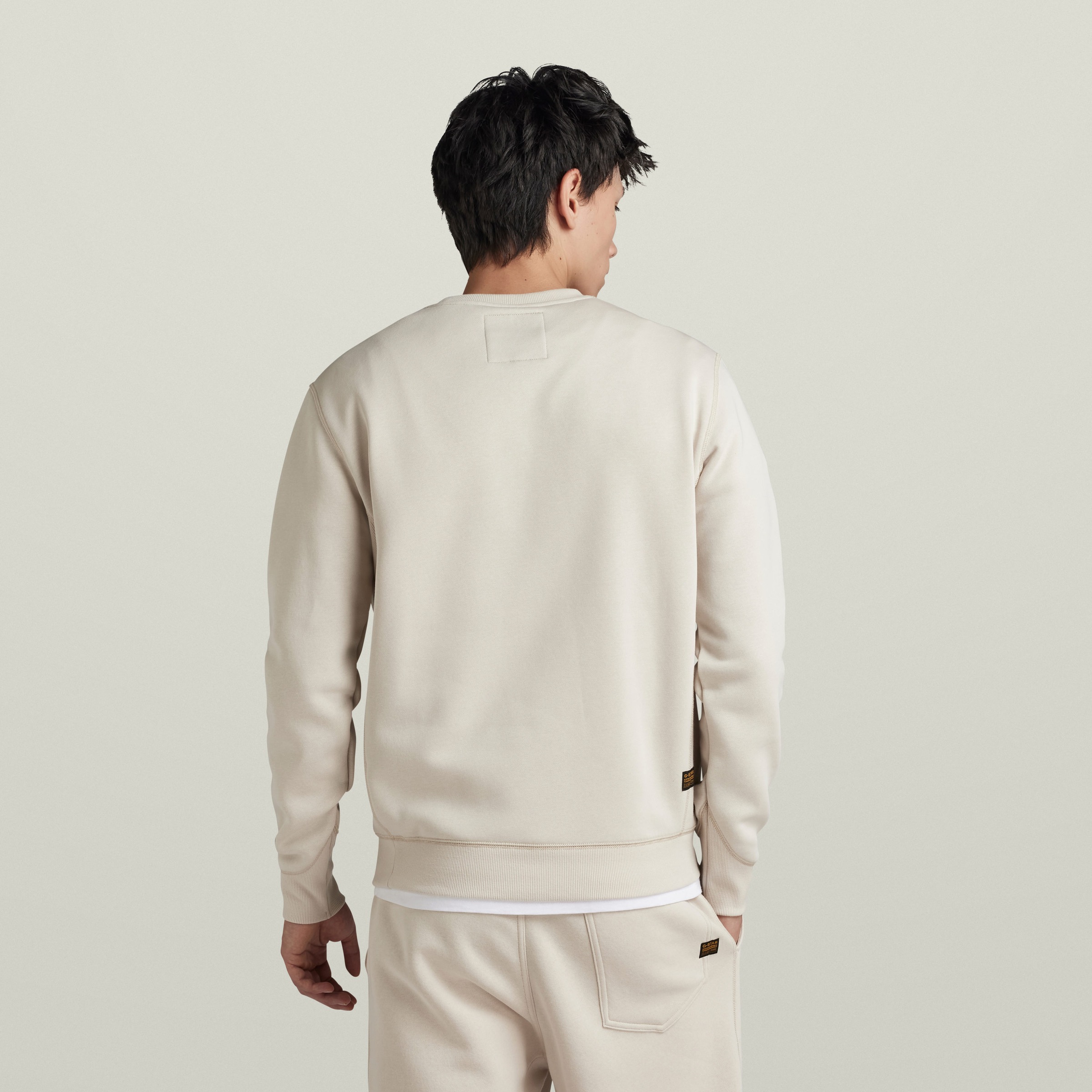 G-STAR Sweatshirt »Premium Core Pacior Sweat«, mit Ripp-Seiteneinsätzen