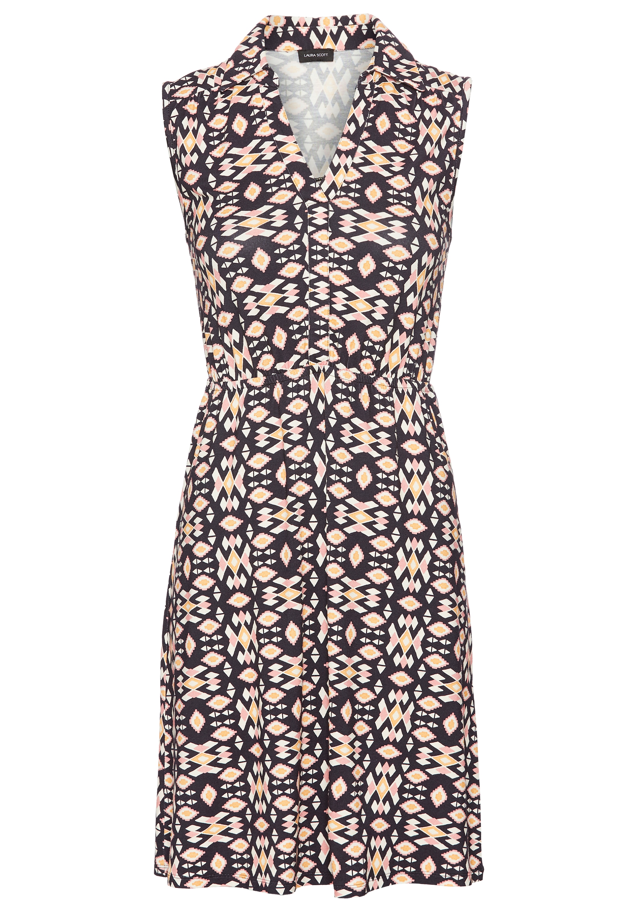 Laura Scott Sommerkleid, mit klassischem Kragen - NEUE KOLLEKTION