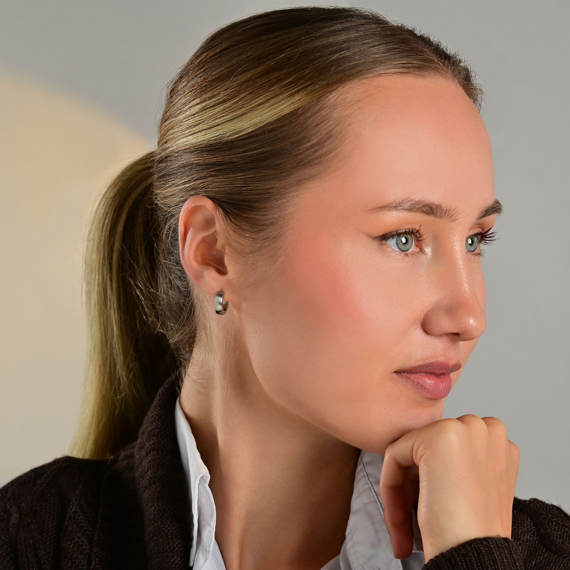 Adelia´s Klappcreolen "Ohrringe – Klappcreole aus Edelstahl" Ideal als Geschenk für besondere Anlässe