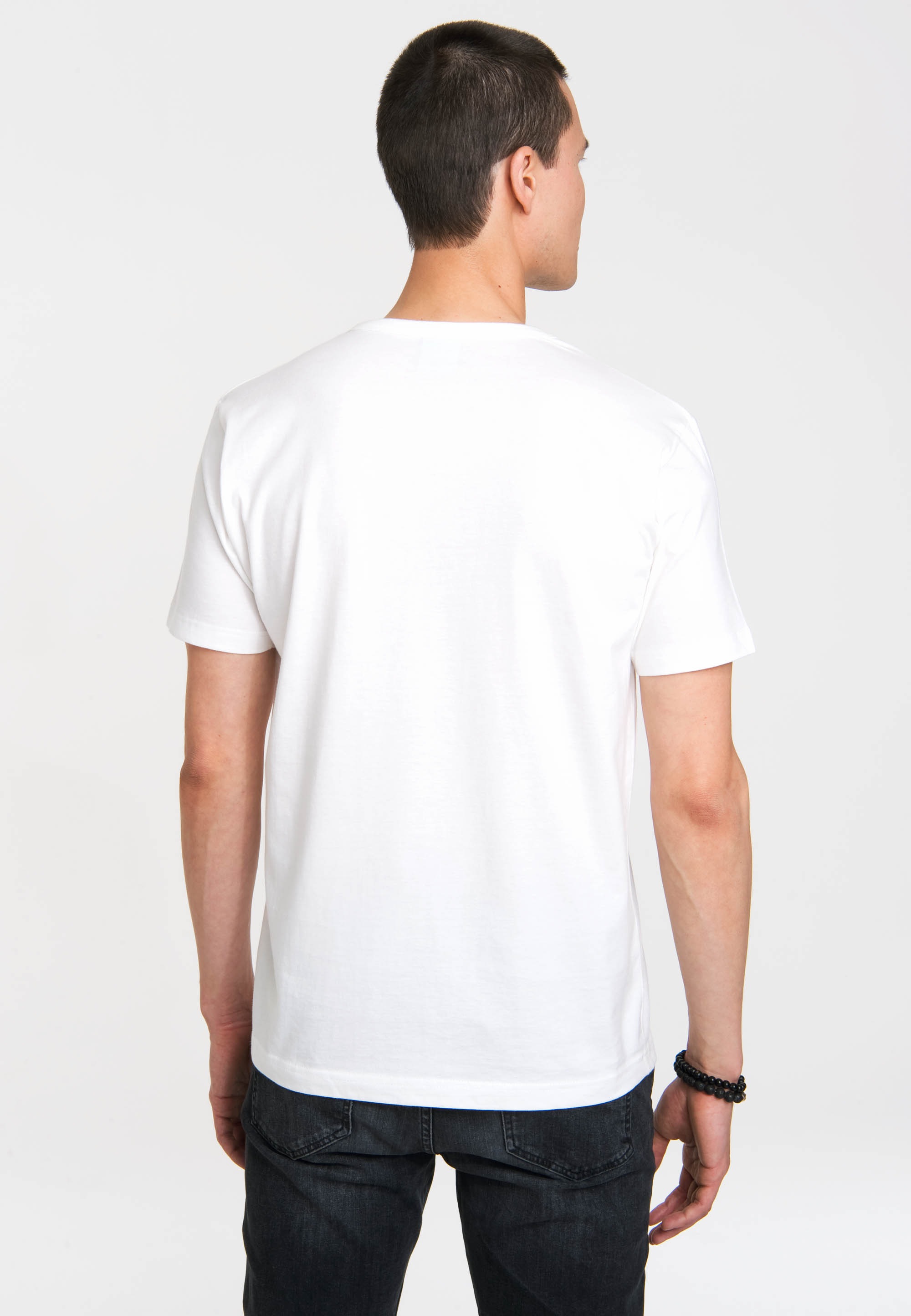 LOGOSHIRT T-Shirt »Scratchy - The Simpsons«, mit coolem Print