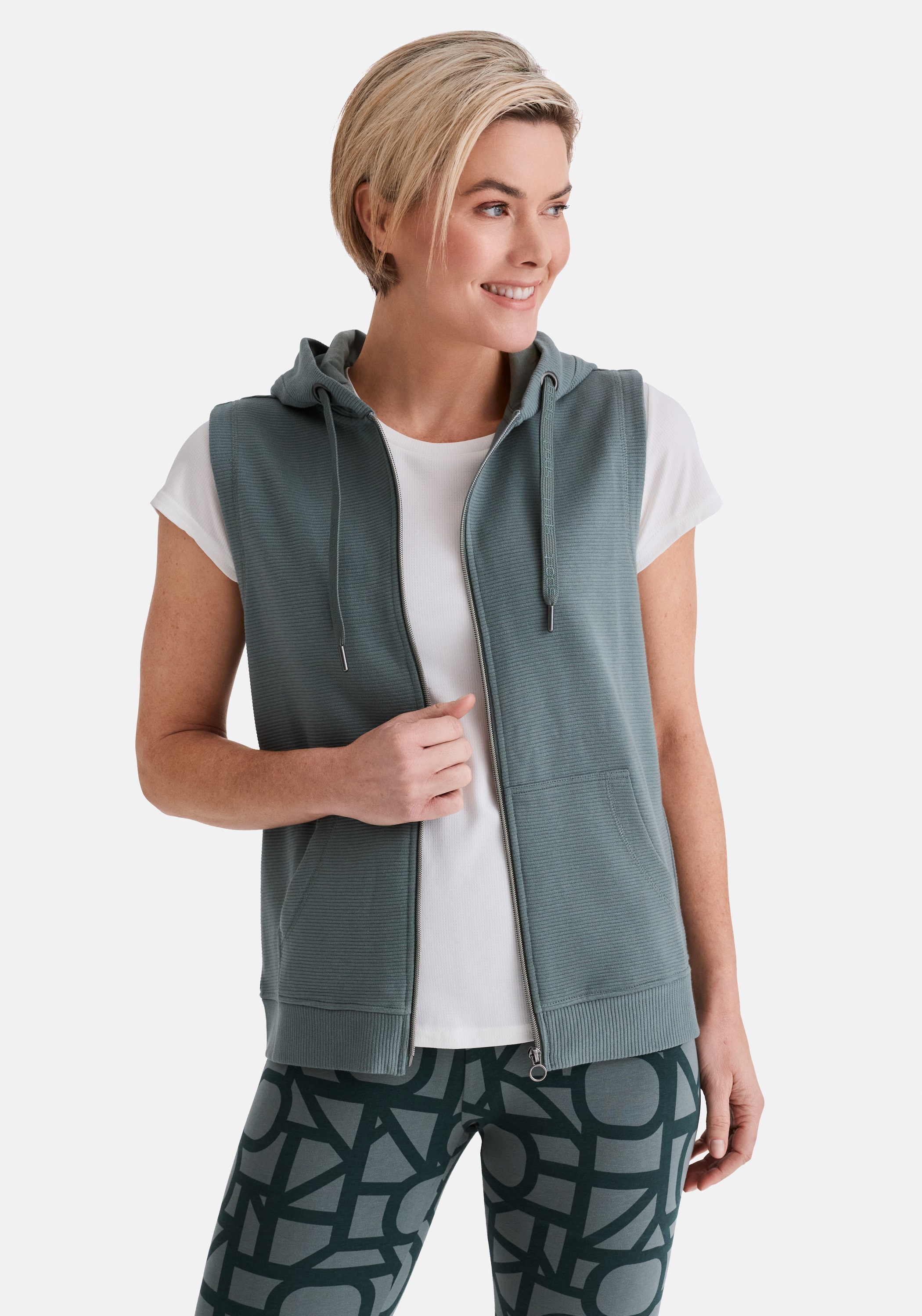 STOOKER WOMEN Sweatweste »WENKE Weste« Stooker WENKE Damen Weste mit Kapuze
