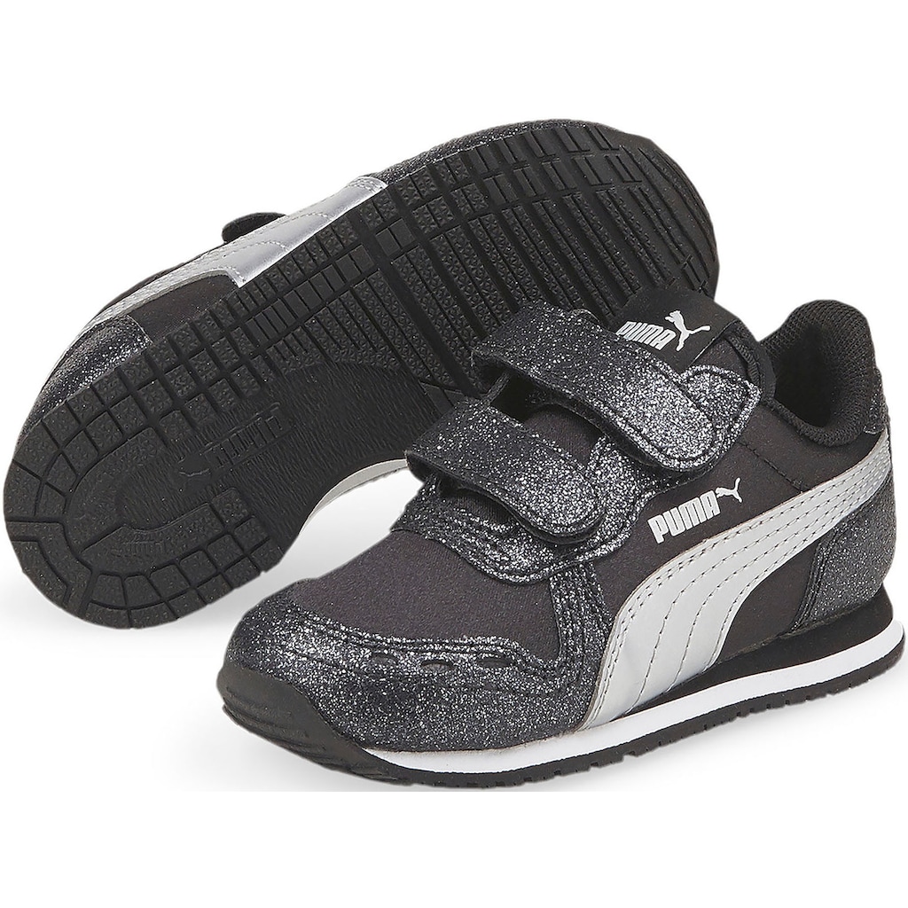 PUMA Sneaker »CABANA RACER GLITZ V INF«, mit Klettverschluss