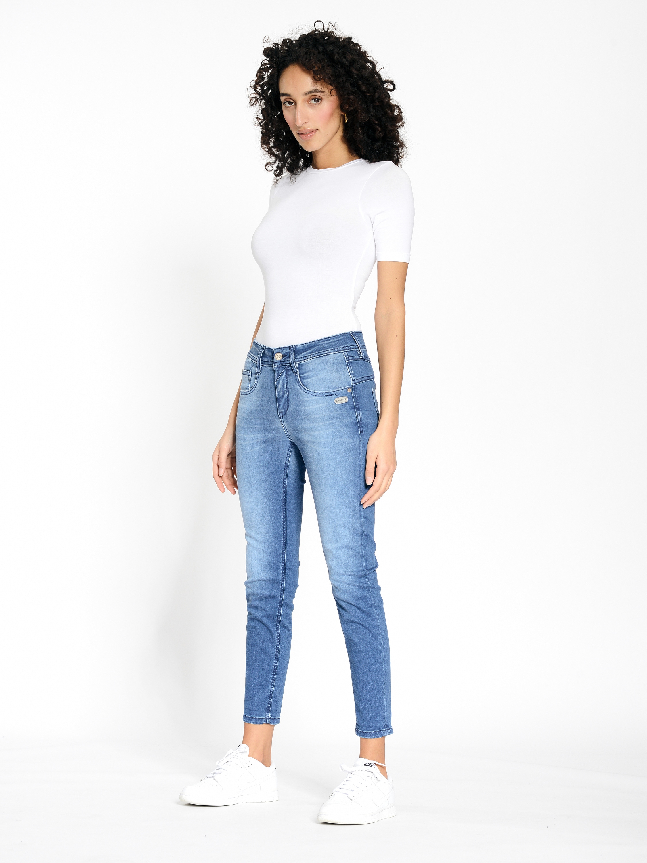 GANG Relax-fit-Jeans »GANG Jeans Relaxed Fit 94AMELIE CROPPED«