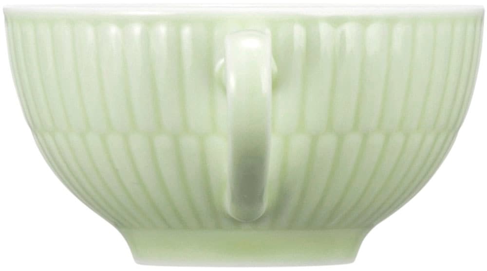 Seltmann Weiden Geschirr-Set »Teeservice 18-teilig klein Amina seladon«, (Set, 18 tlg., Set), Teller, Tassen, grün, Amina
