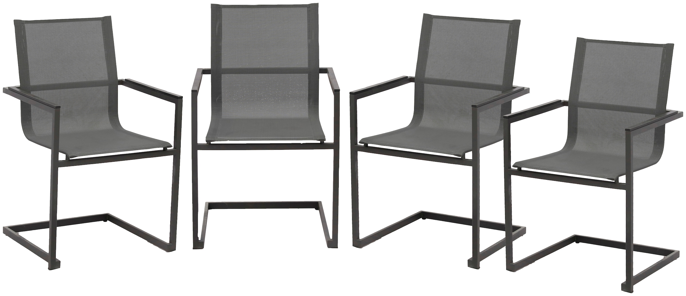 Garden Pleasure Freischwinger "SOPHIA" (Set) 4 Stk. maximale Belastbarkeit günstig online kaufen
