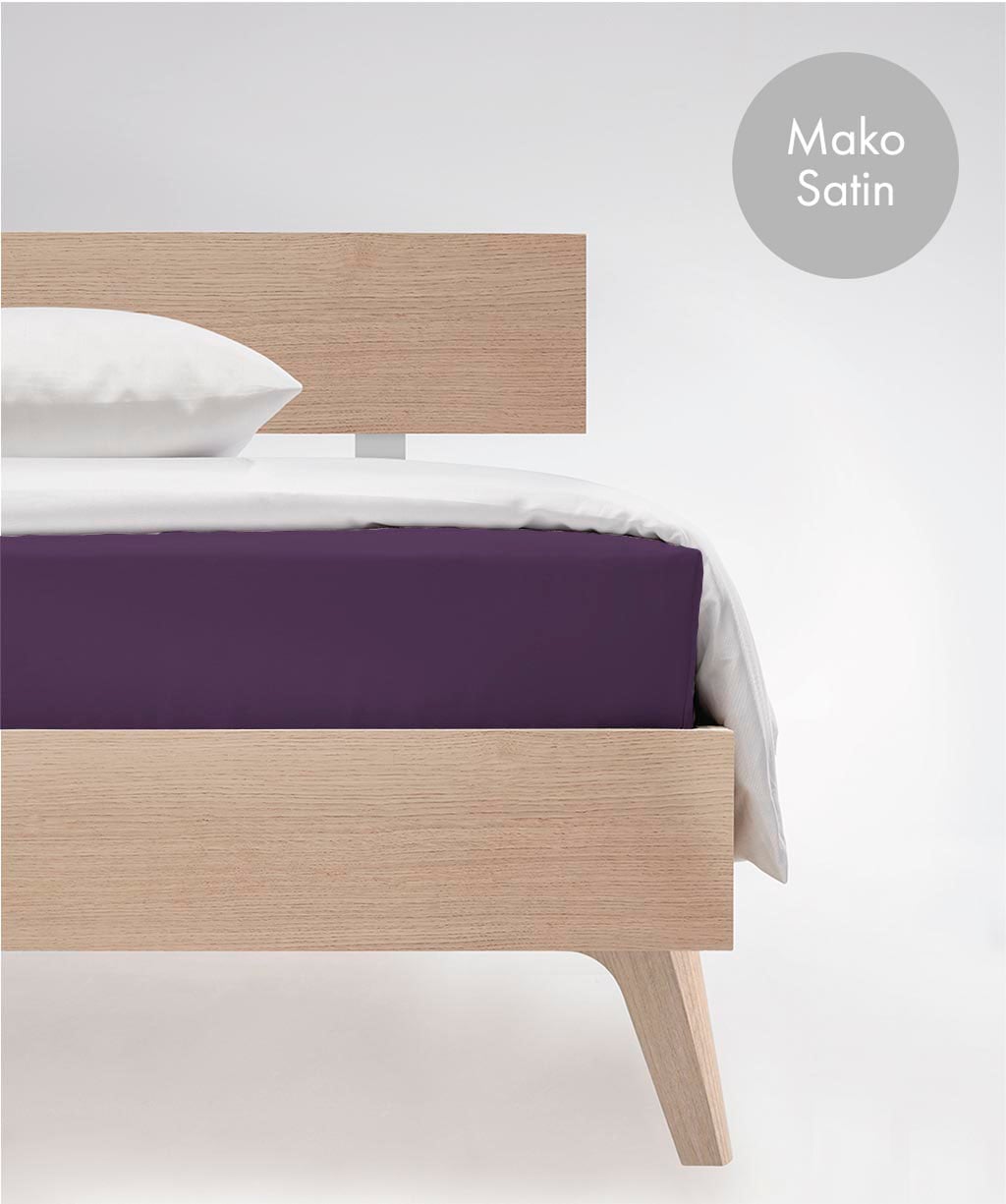 fleuresse "Colours in Gr. 90x200, 140x200 oder 180x200 cm" Mako Satin, für Matratzen bis 23 cm Höhe, Bettlaken, Spannbetttuch