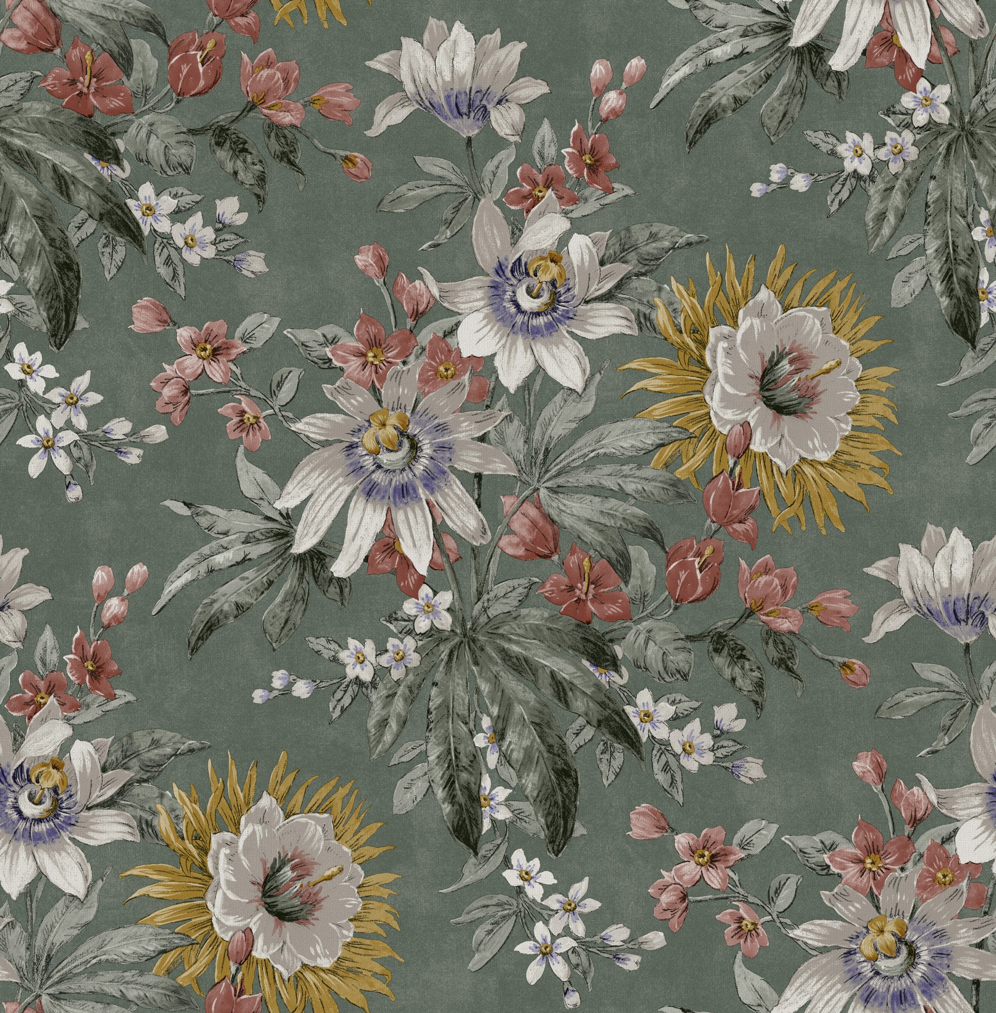 Sublime Vliestapete »ELEGANT FLOWER«, geblümt, Design Tapeten