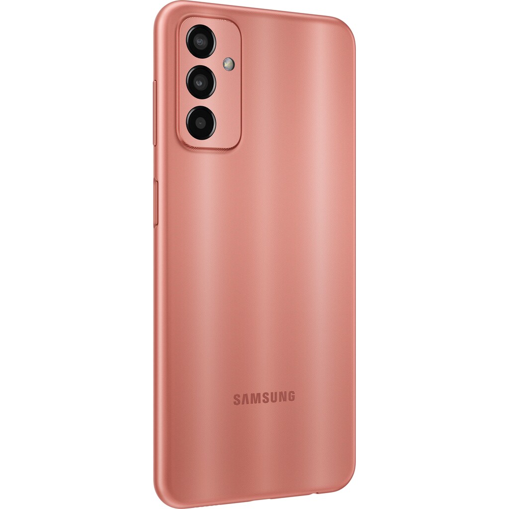 Samsung Smartphone »Galaxy M13«, Orange Copper, 16,72 cm/6,6 Zoll, 64 GB Speicherplatz, 50 MP Kamera