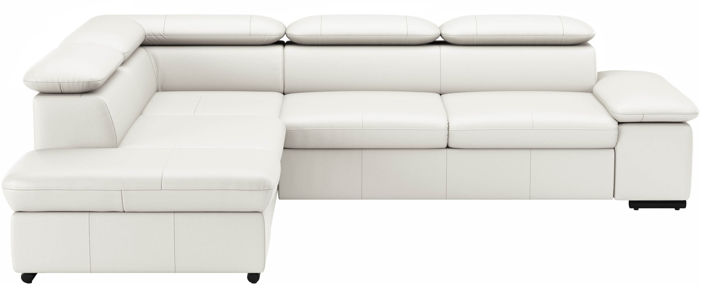 sit&more Ecksofa "Alcudia L-Form, B: 272 cm, Arm- und Kopfteilverstellung, Eckcouch" optional Schlaffunktion, Komfortsitz