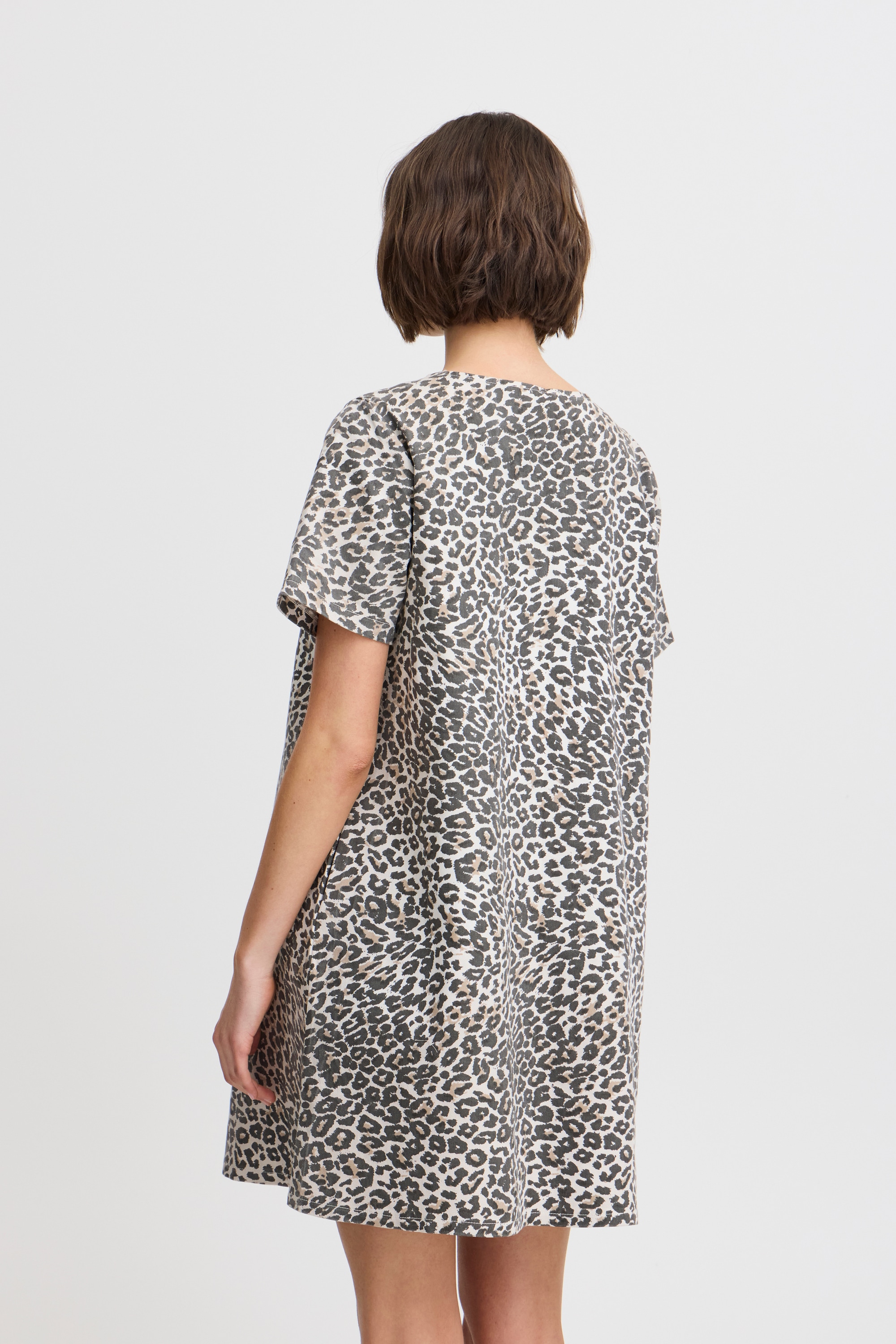 Ichi Midikleid »Damen Kleid IXJILLA«