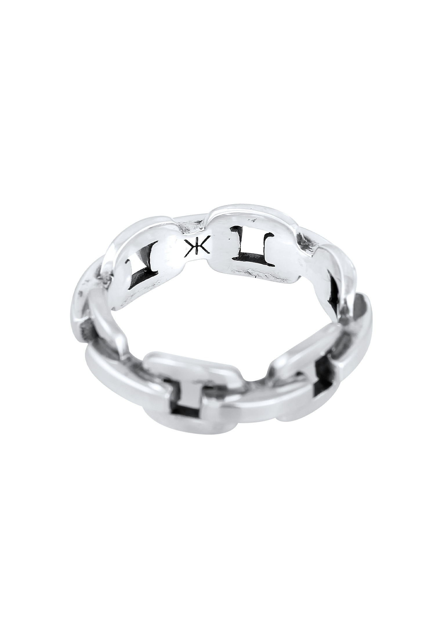 Kuzzoi Silberring »Ring Herren Anker Kettenring Trend 925 Silber«