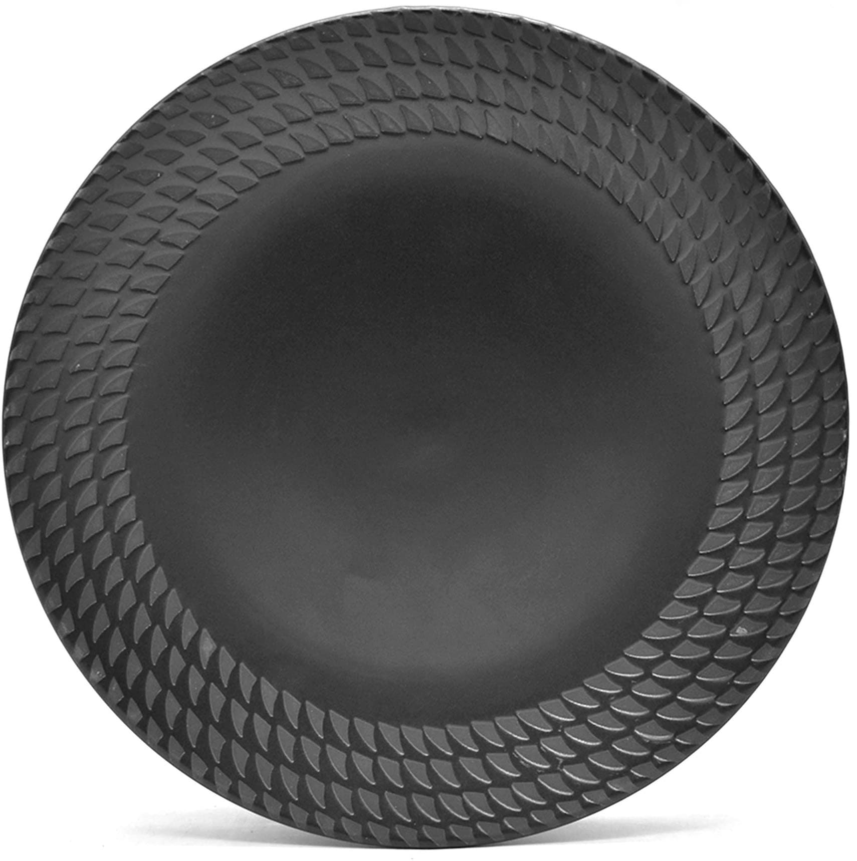 ECHTWERK Kombiservice »"BlackStyle", Schwarz« Stilvolles Geschirrset mit markanter Struktur, hochwertige Stoneware