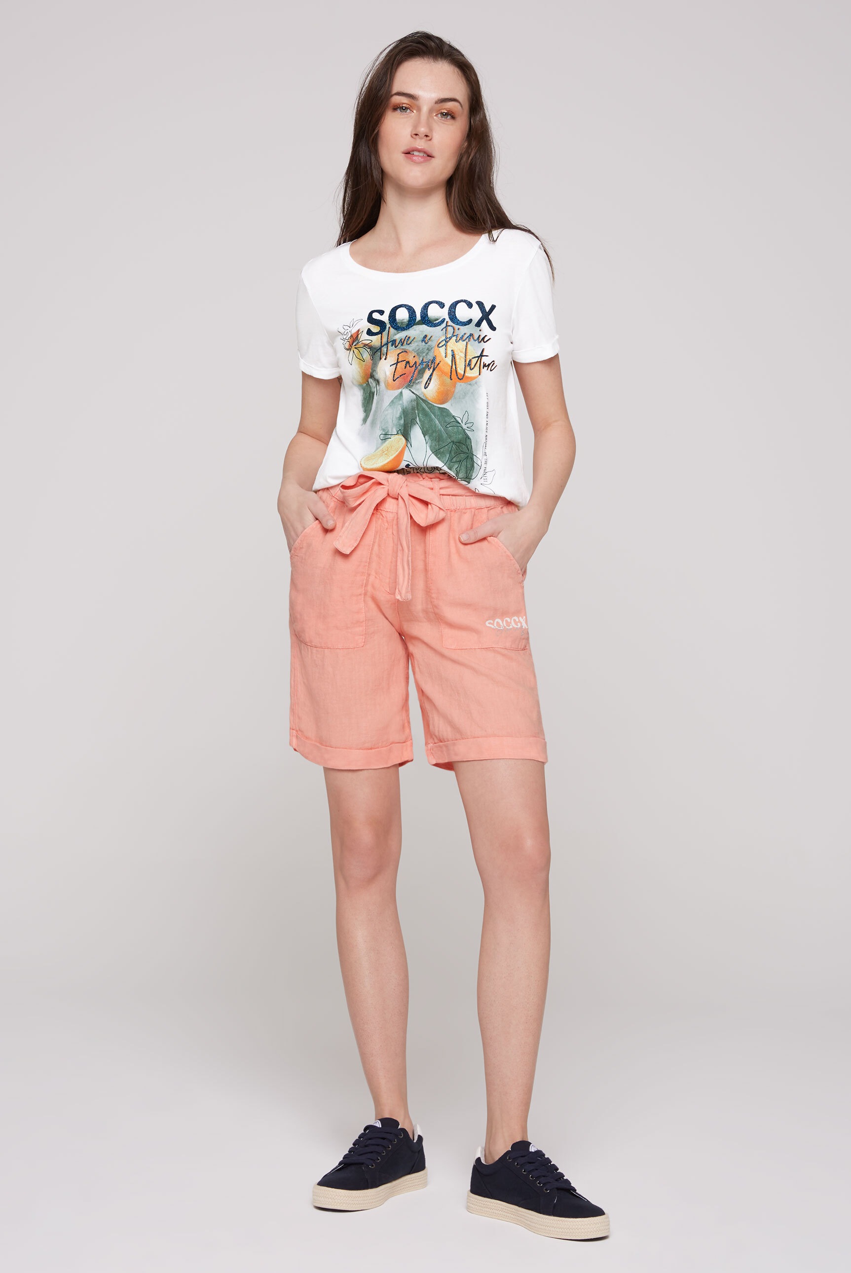 SOCCX Shorts, mit Elastikbund