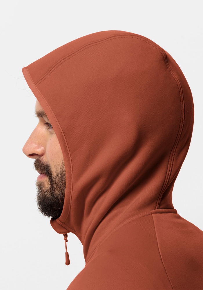 Jack Wolfskin Fleecejacke »BAISELBERG HOODED FZ M«, mit Kapuze