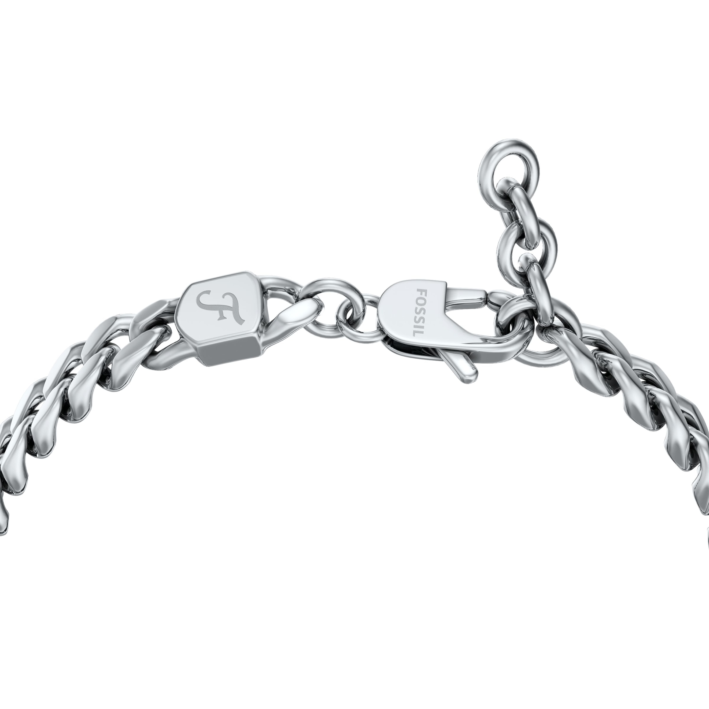 Fossil Armband »Schmuck Geschenk Edelstahl Armschmuck Armkette Ellis«