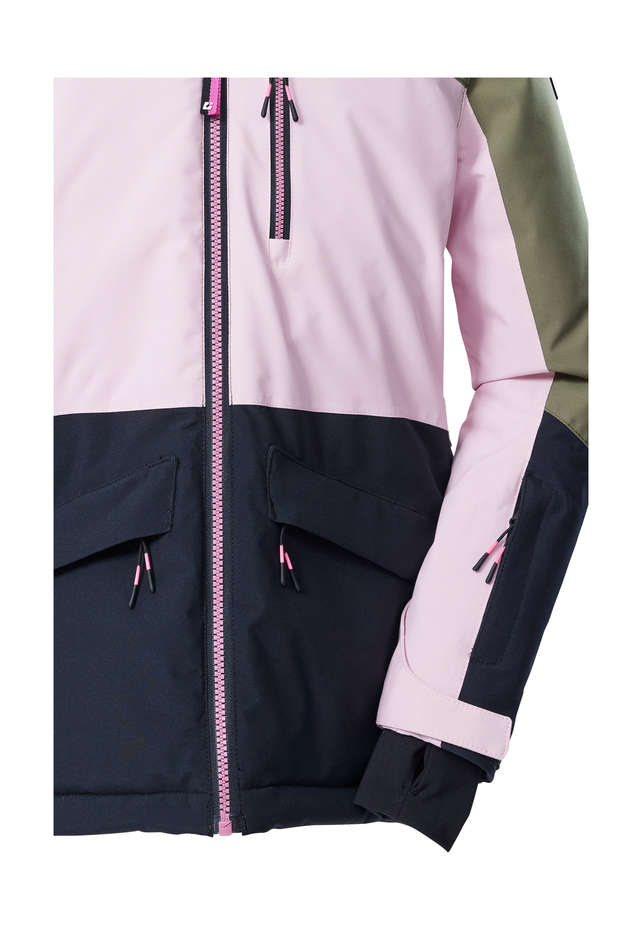Killtec Skijacke »KSW 208 GRLS SKI JCKT«, Wasserdichte, atmungsaktive Kinderjacke mit Schneefang und Taschen