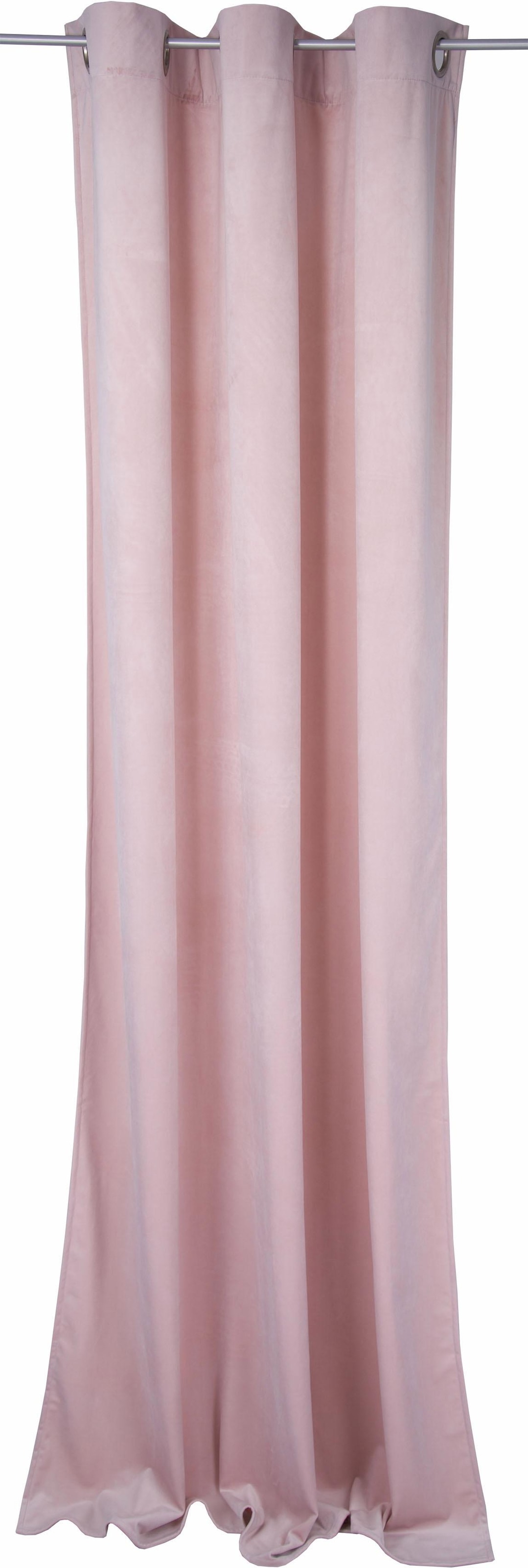 TOM TAILOR HOME Vorhang "FRENCH VELVET" Ösen 1 Stk. tlg. HxB: 245x135