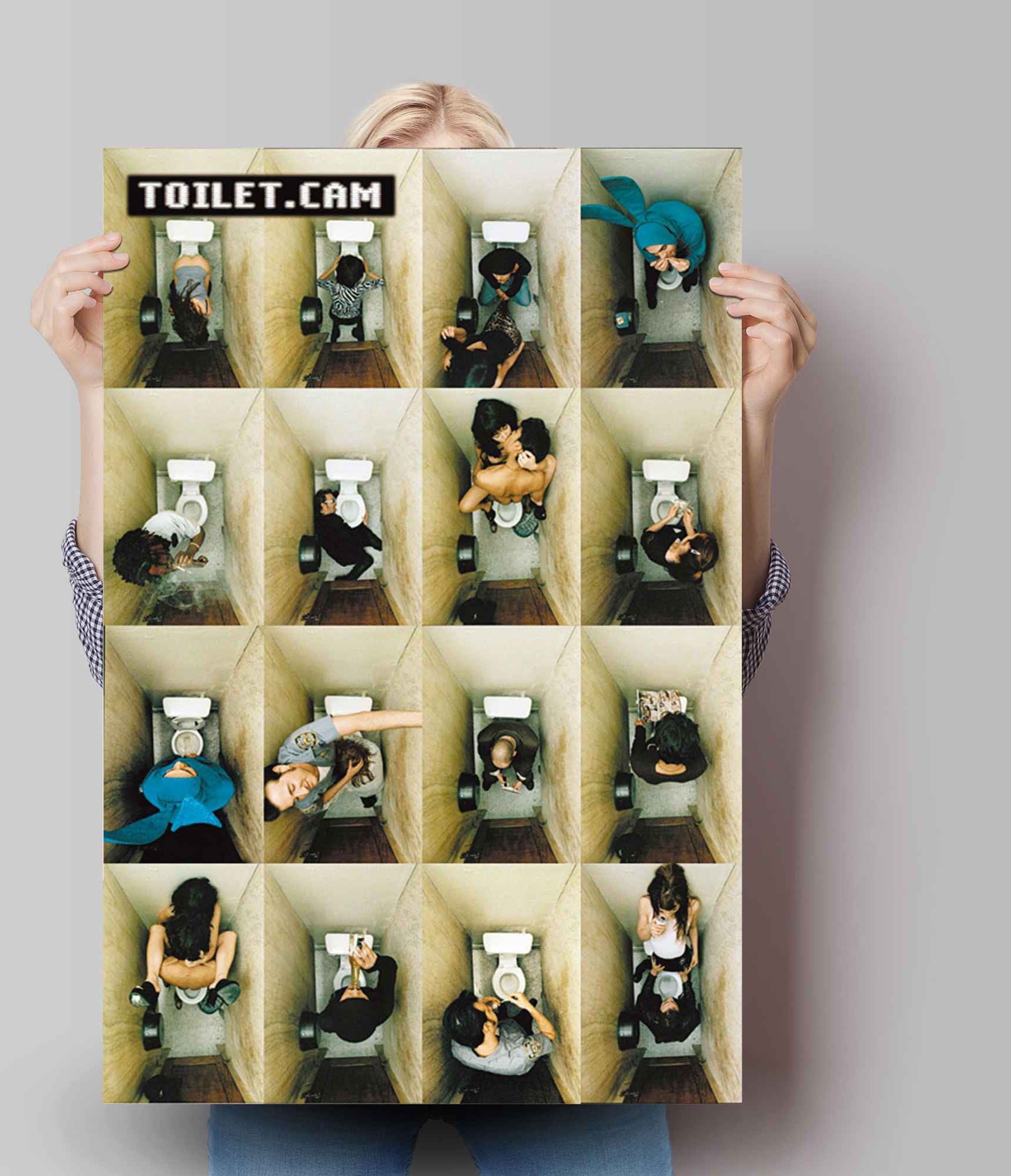 Reinders Poster "Poster Toilet.Cam 2 family", Schriftzug, (1 St.) günstig online kaufen