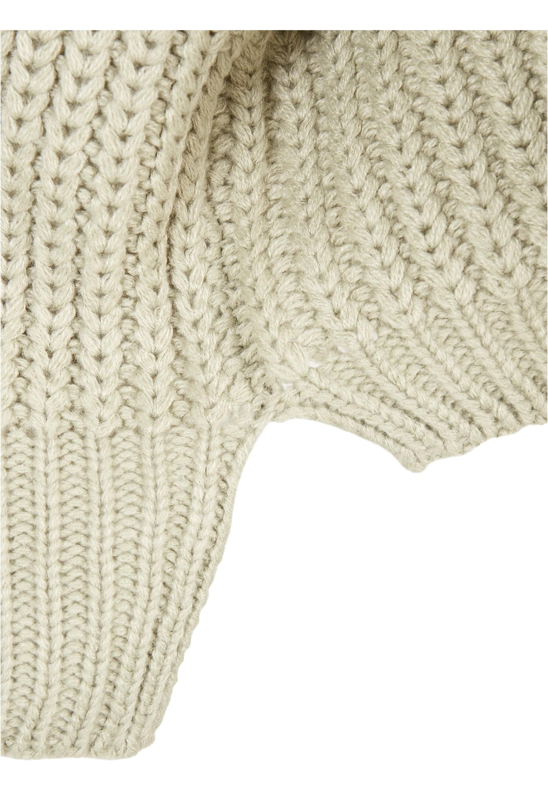 URBAN CLASSICS Rundhalspullover »Urban Classics Damen Ladies Wide Oversize Sweater«, (1 tlg.)