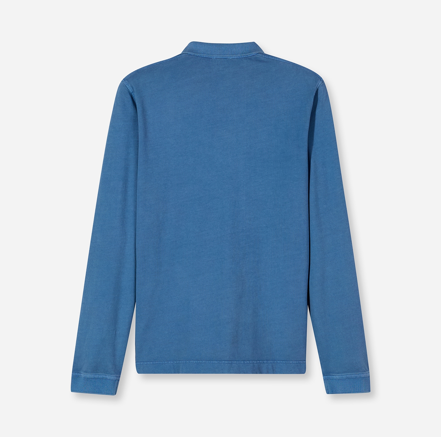 OLYMP Langarm-Poloshirt regular fit, basic, formbeständig