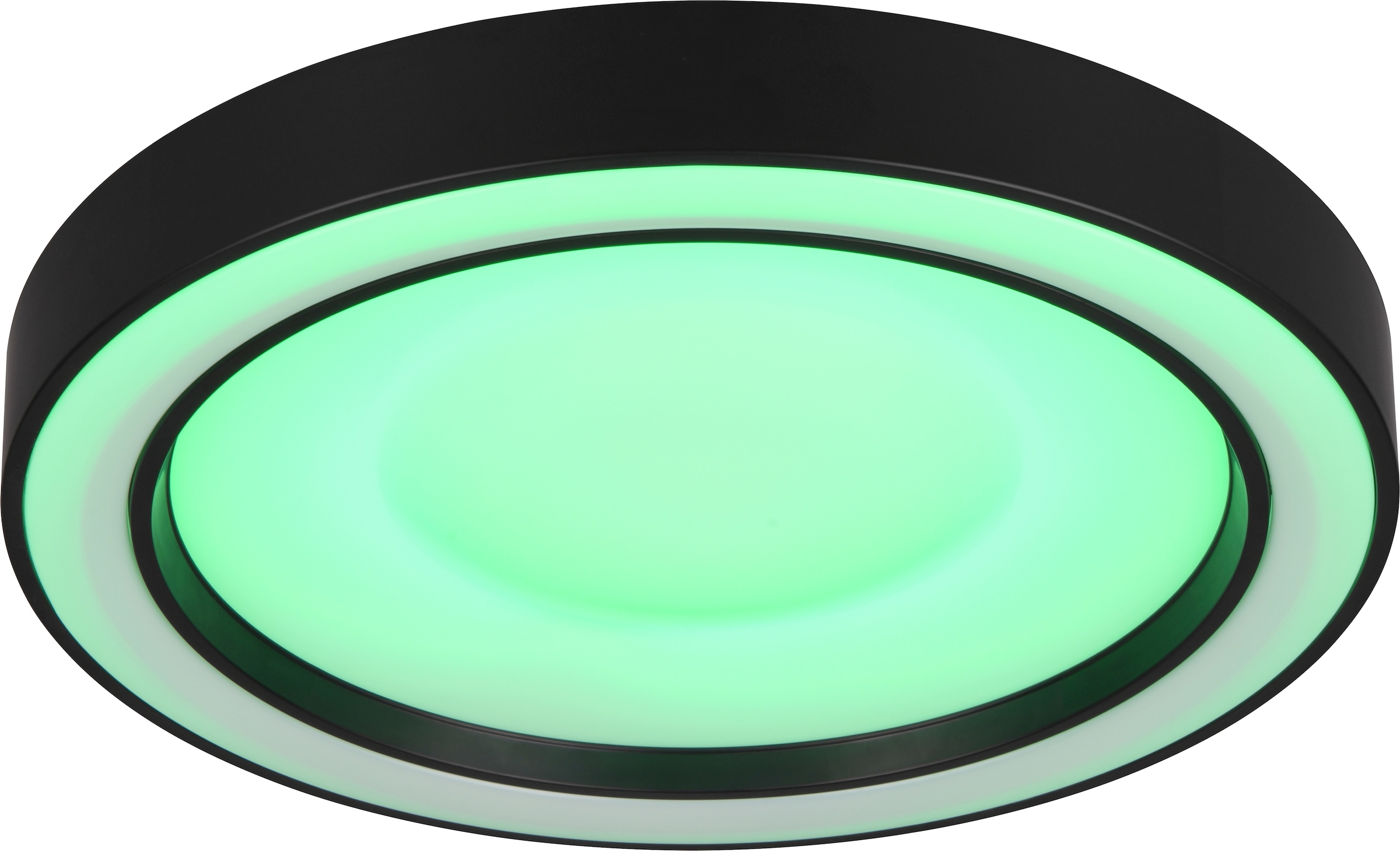 REALITY Leuchten LED Deckenleuchte »ARCO, LED Deckenlampe mit RGB Farbwechsel 22W 2500 Lumen 2700-6000K« LED-Board 1 Stk. Farbwechsler | RGB CCT dimmbar Fernbedienung Ø 40cm Deckenlampe Kinderzimmer Schlafzimmer