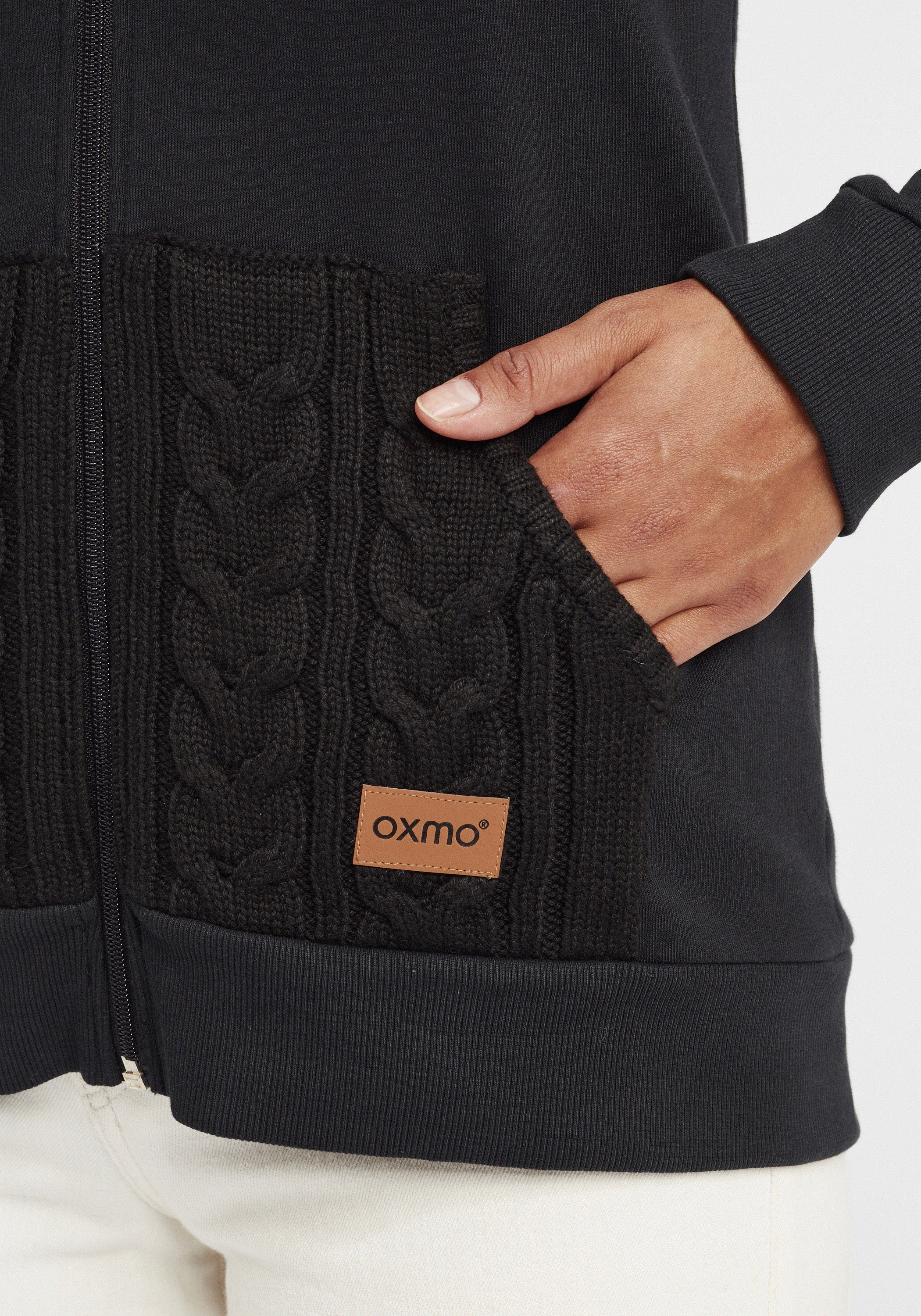 OXMO Kapuzensweatjacke »Kapuzensweatjacke OXMatilda«