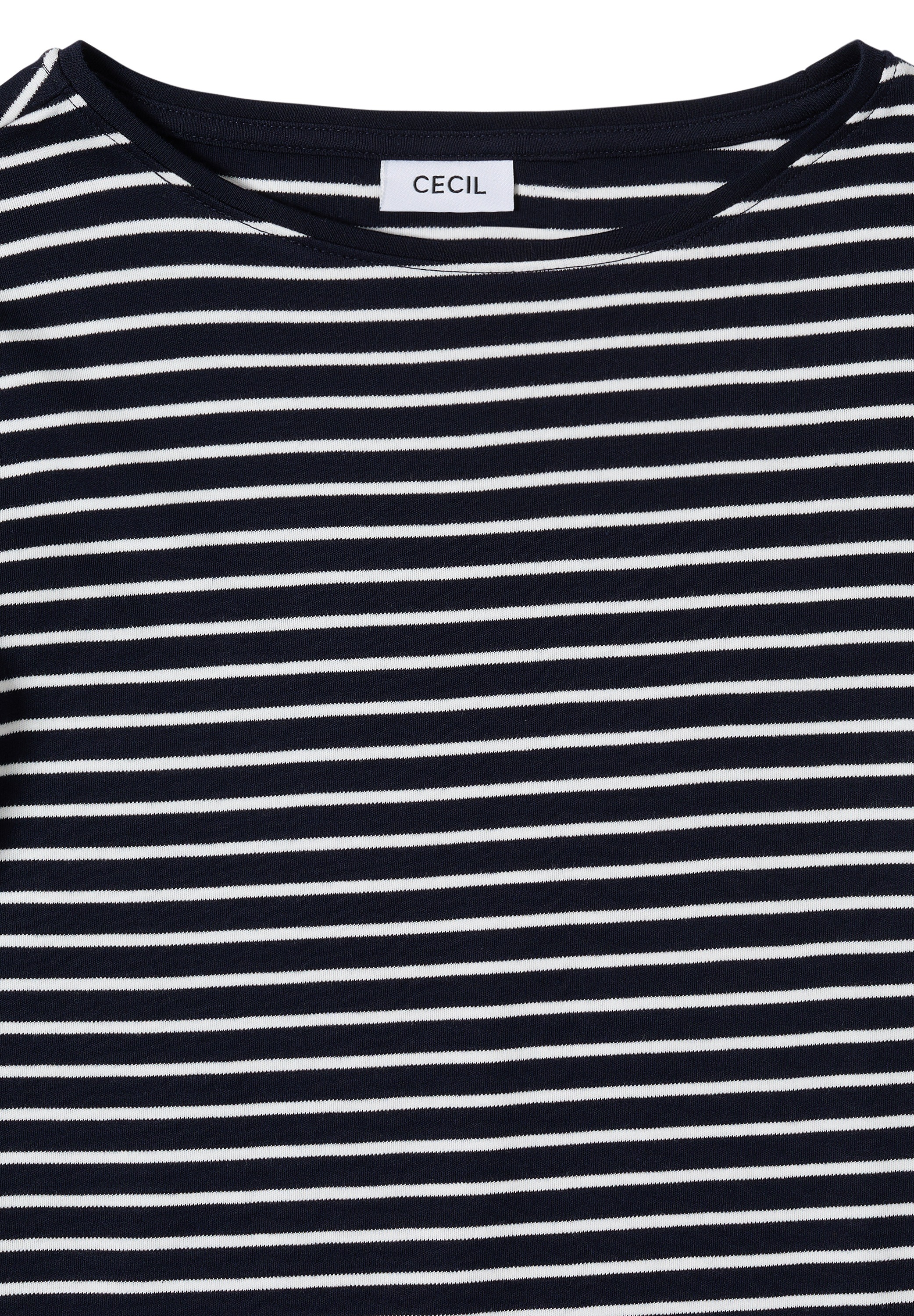 Cecil Langarmshirt aus reiner Baumwolle