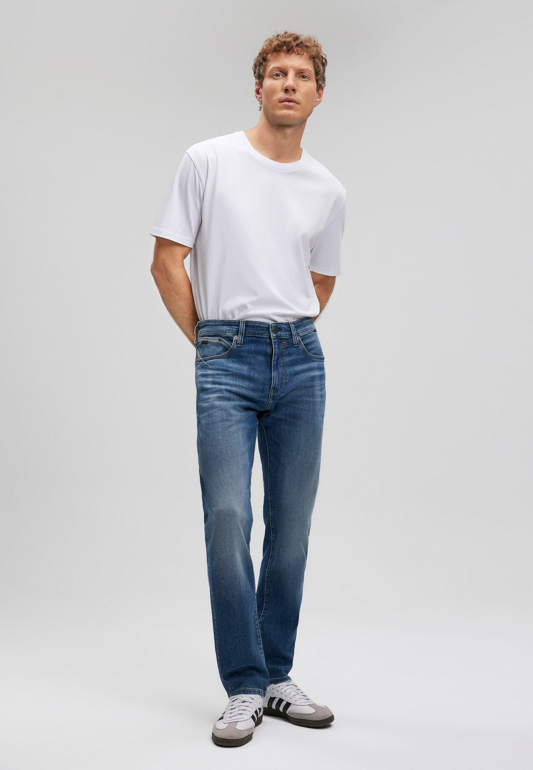 Mavi Straight-Jeans "MARCUS", Slim Straight Jeans günstig online kaufen