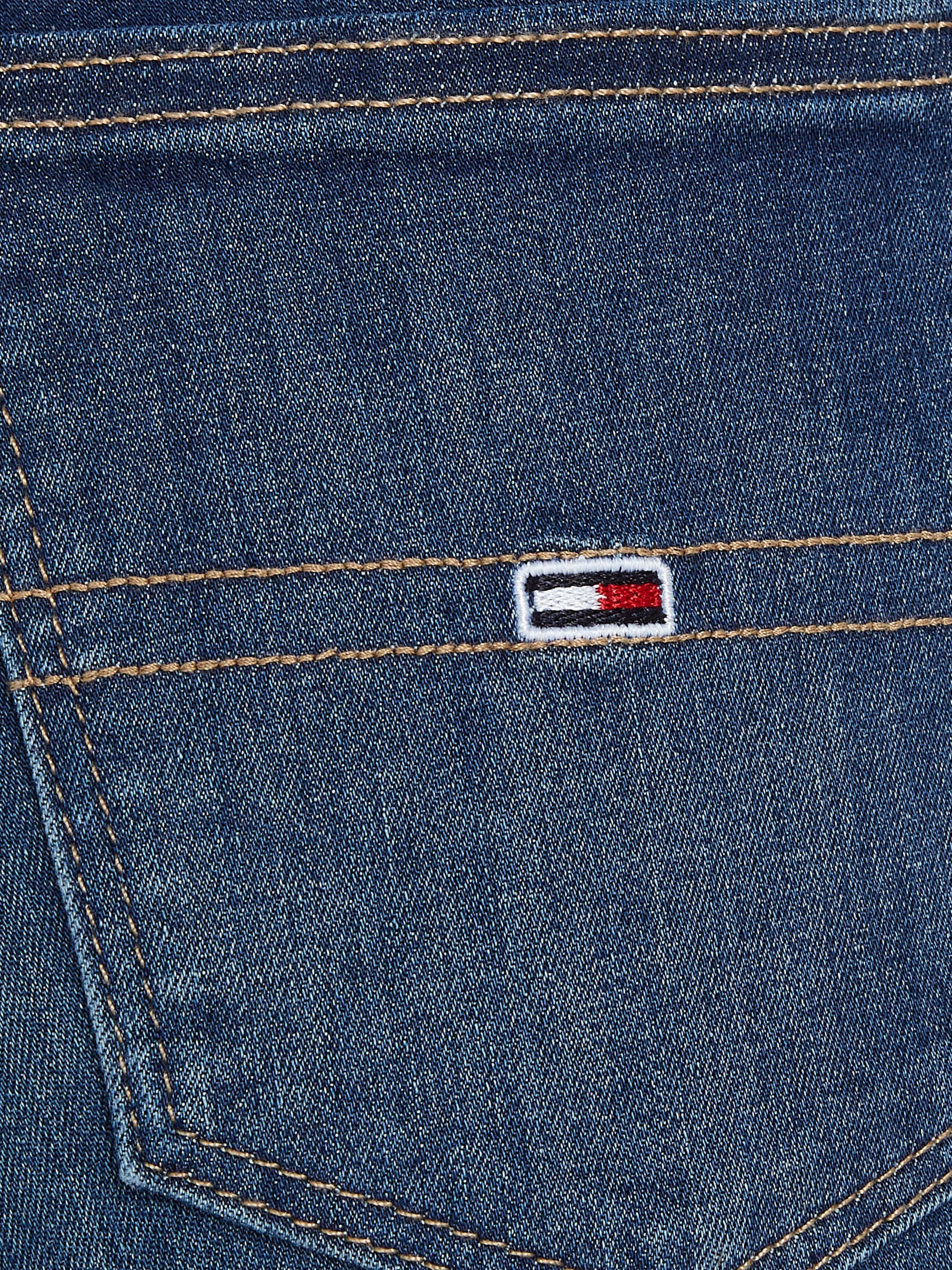 Tommy Jeans Skinny-fit-Jeans »Nora Mid Rise Skinny Fit«, mit Waschung, Logo-Badge