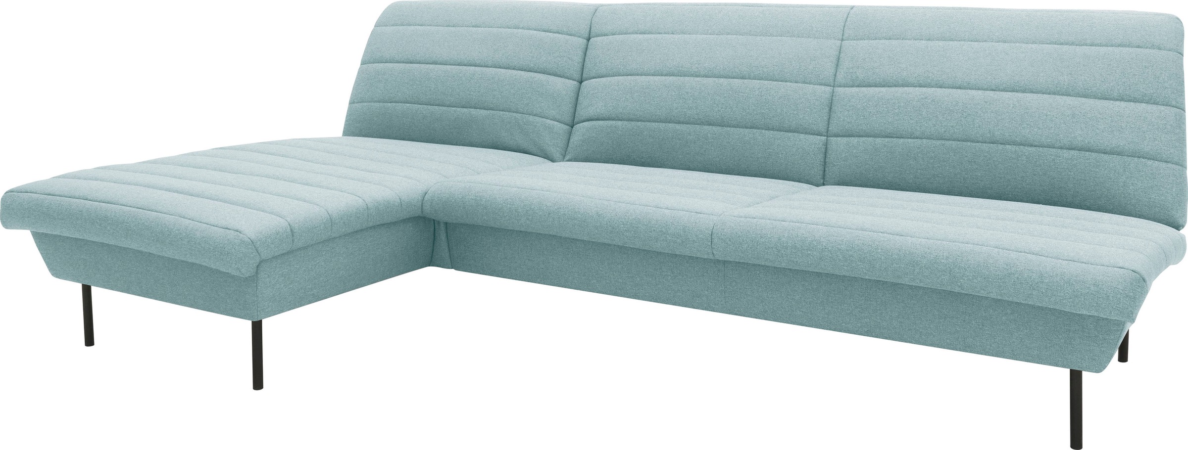 LOOKS by Wolfgang Joop Ecksofa "LOOKS IX L-Form" Quersteppung, ohne Armlehn günstig online kaufen