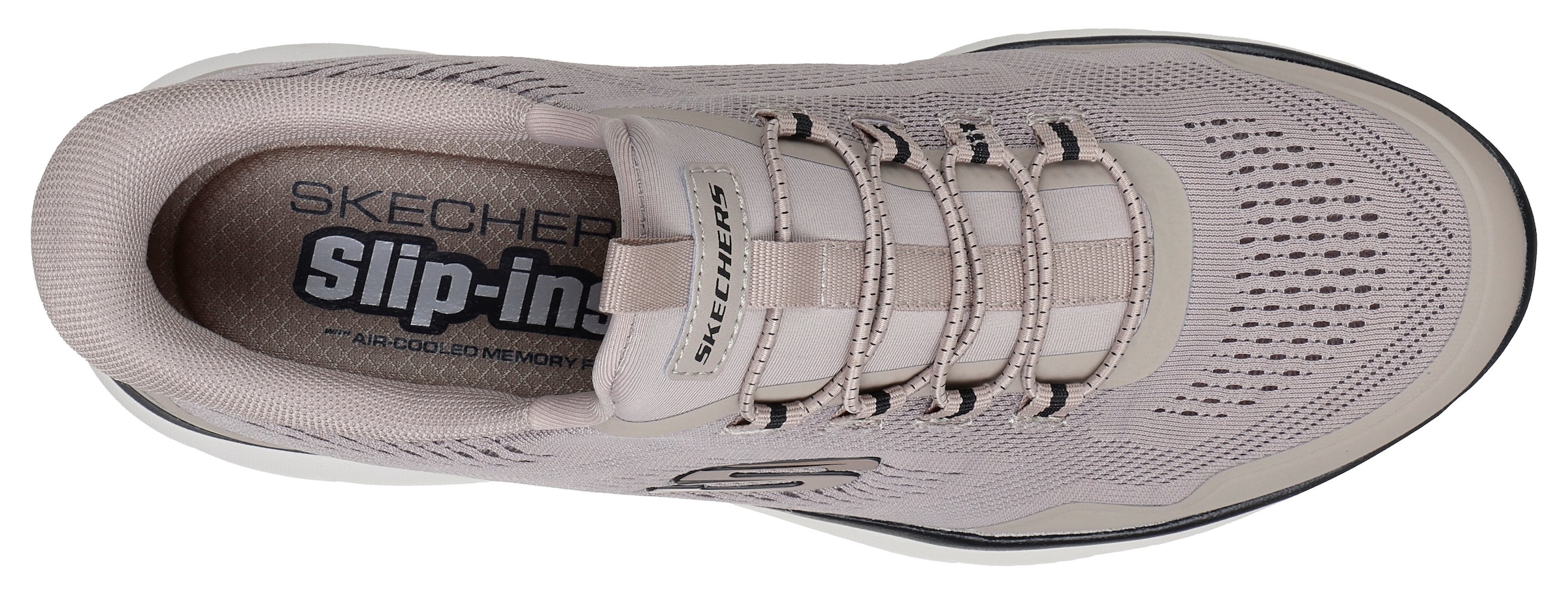 Skechers Slip-On Sneaker »SUMMITS«, Freizeitschuh, Schnürschuh mit Memory Foam
