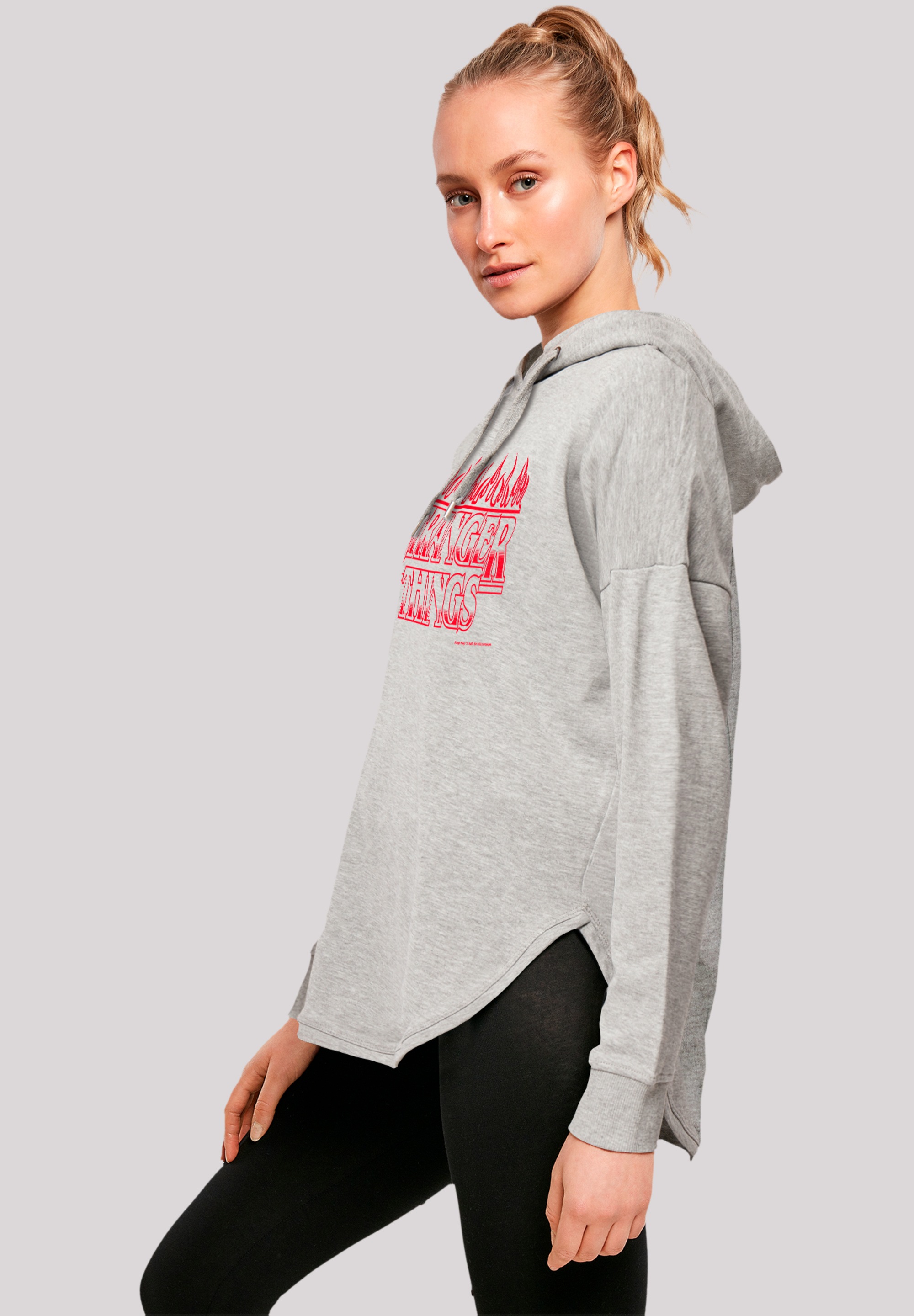 F4NT4STIC Kapuzenpullover »Stranger Things Flames Netflix TV Series«, Premium Qualität