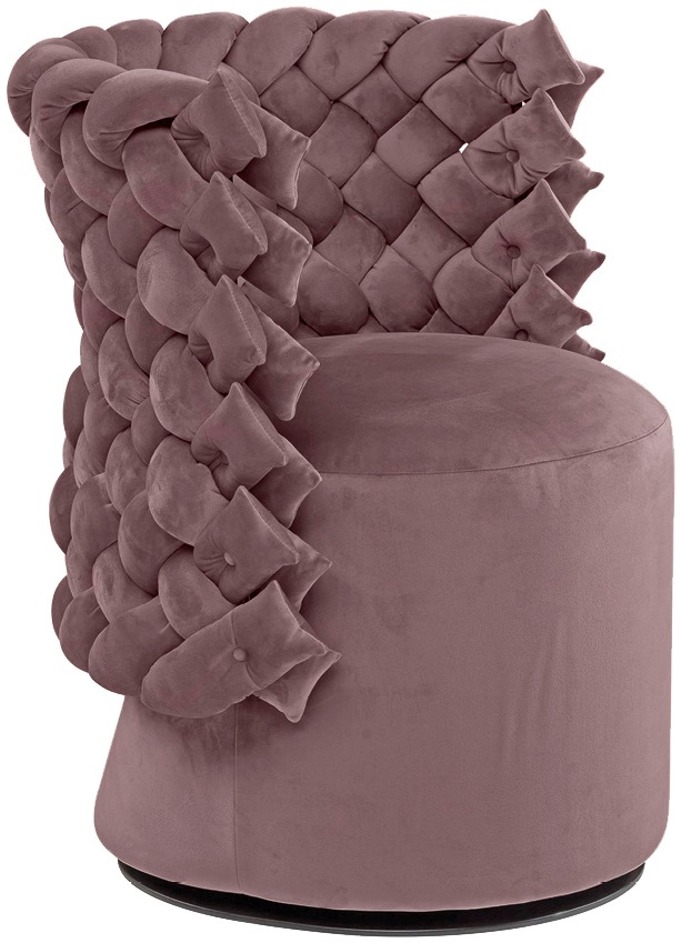 Thumbnail - CALIA ITALIA Sessel "GIUGGIOLA Extravaganter Designsessel" Drehsessel, wahlweise mit Drehfunktion, ästhetisches Design