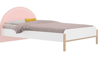 Jugendbett »Einzelbett, Kinderbett, mit LED-Beleuchtung am Kopfteil, 90x200 cm«