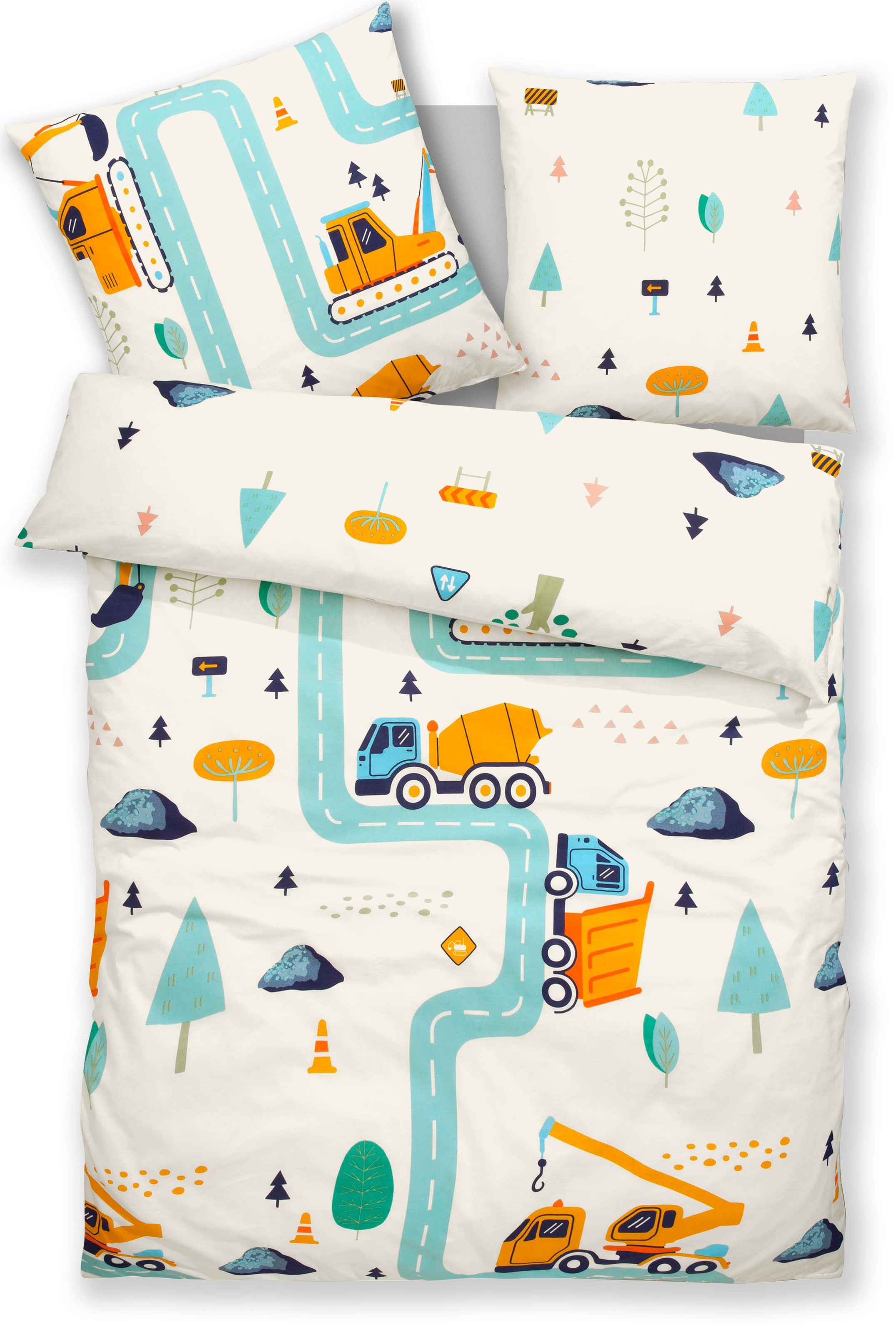 OTTO home Kinderbettwäsche "CUDDLEE" 2 Stk. in vielen Designs: Dino,Einhorn günstig online kaufen