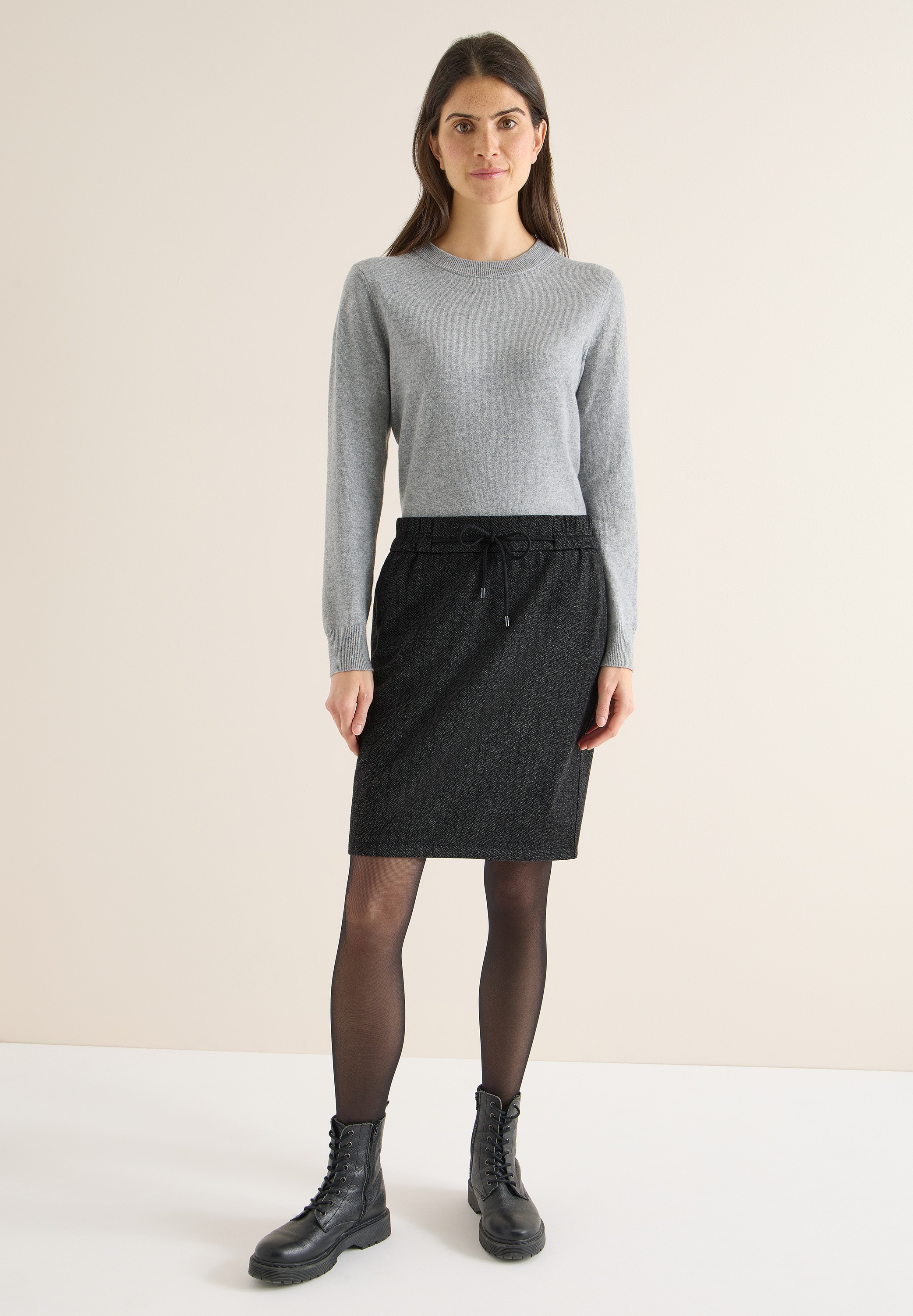 Cecil Minirock Elastikbund mit Tunnelzug