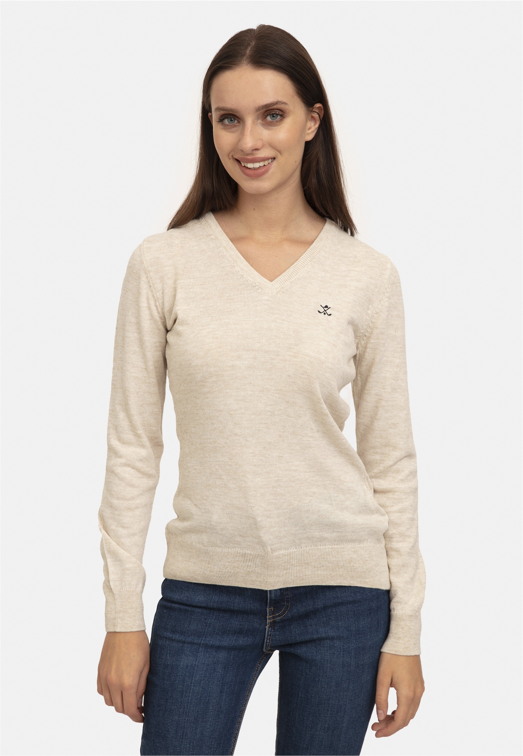 SIR RAYMOND TAILOR Strickpullover »Verty«, (1 tlg.), mit klassischem V-Ausschnitt