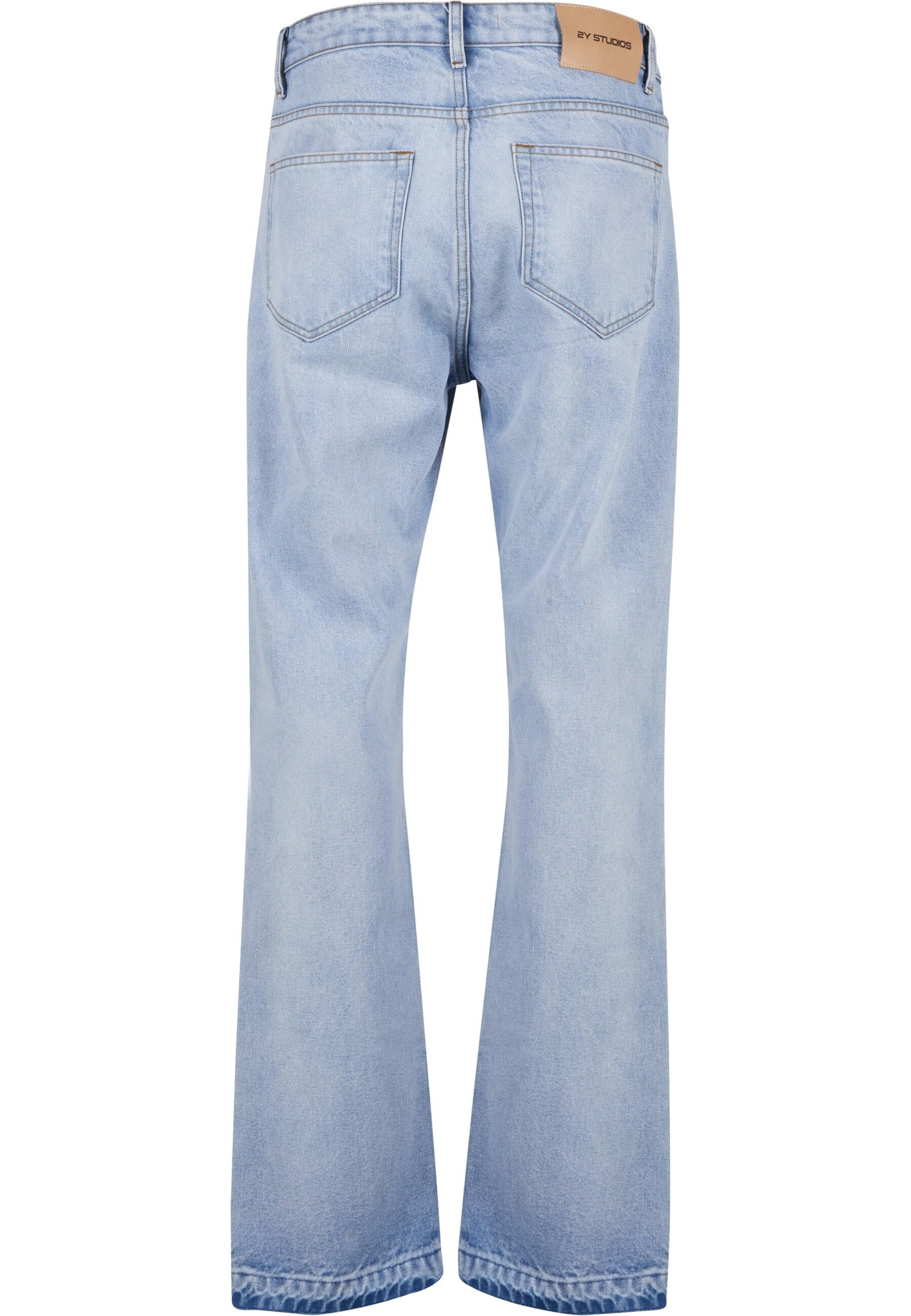 2Y Studios Bequeme Jeans "2Y Studios Durga Logo Straight Jeans" günstig online kaufen