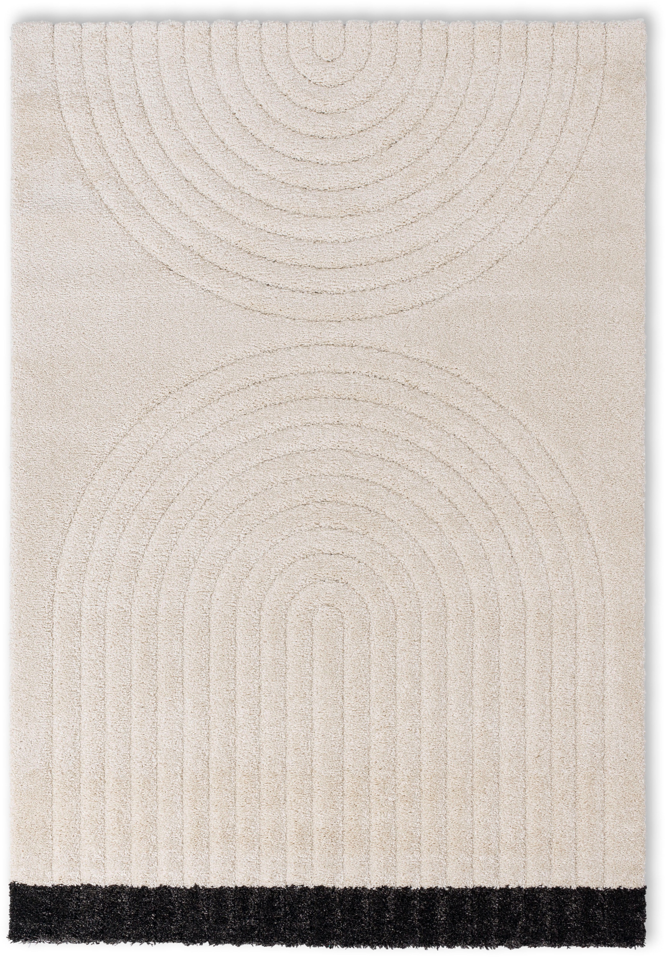 SCHÖNER WOHNEN-Kollektion Hochflor-Teppich »Winsome 6318-244«, rechteckig, 25 mm Höhe, Langflor, Hoch Tief Struktur, Wohnzimmer, Schöner Wohnen Kollektion