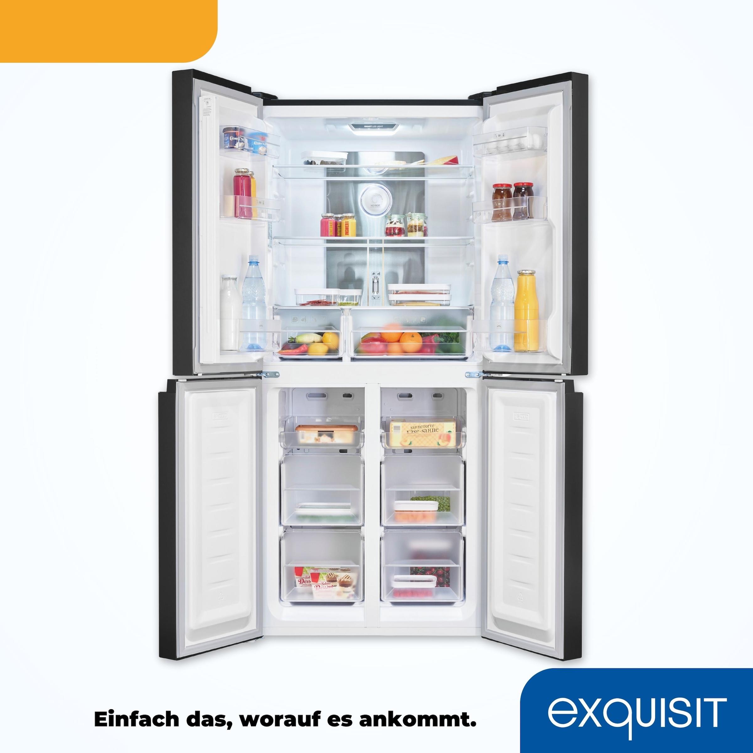 exquisit Multi Door »MD425-150-040C inoxlook-az«