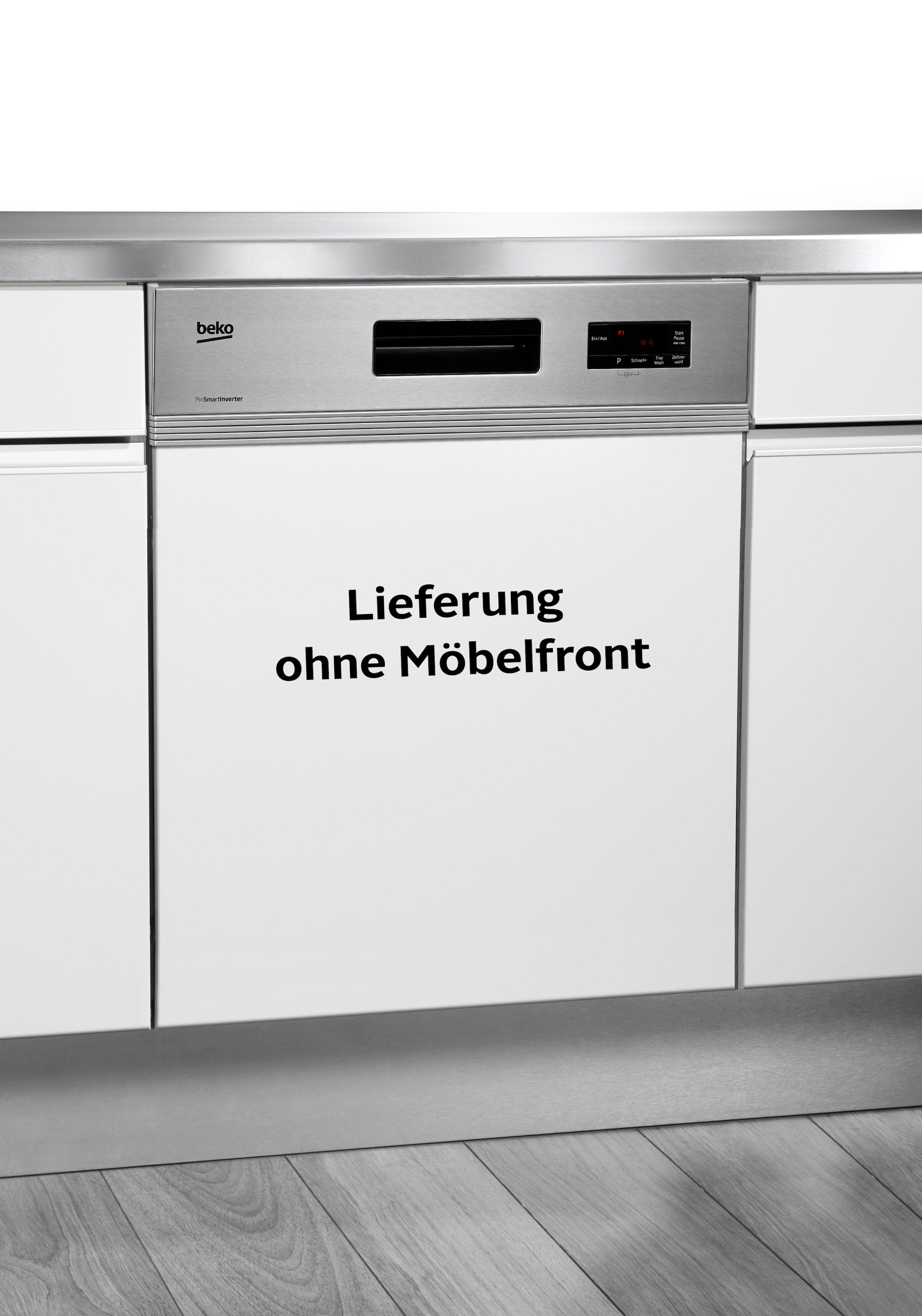 BEKO teilintegrierbarer + Geschirrspüler Sauber-Programm »DIO55420X4Y«, Maßgedecke, BAUR 14 | DO55420, Schnell DIO55420X4Y, mit