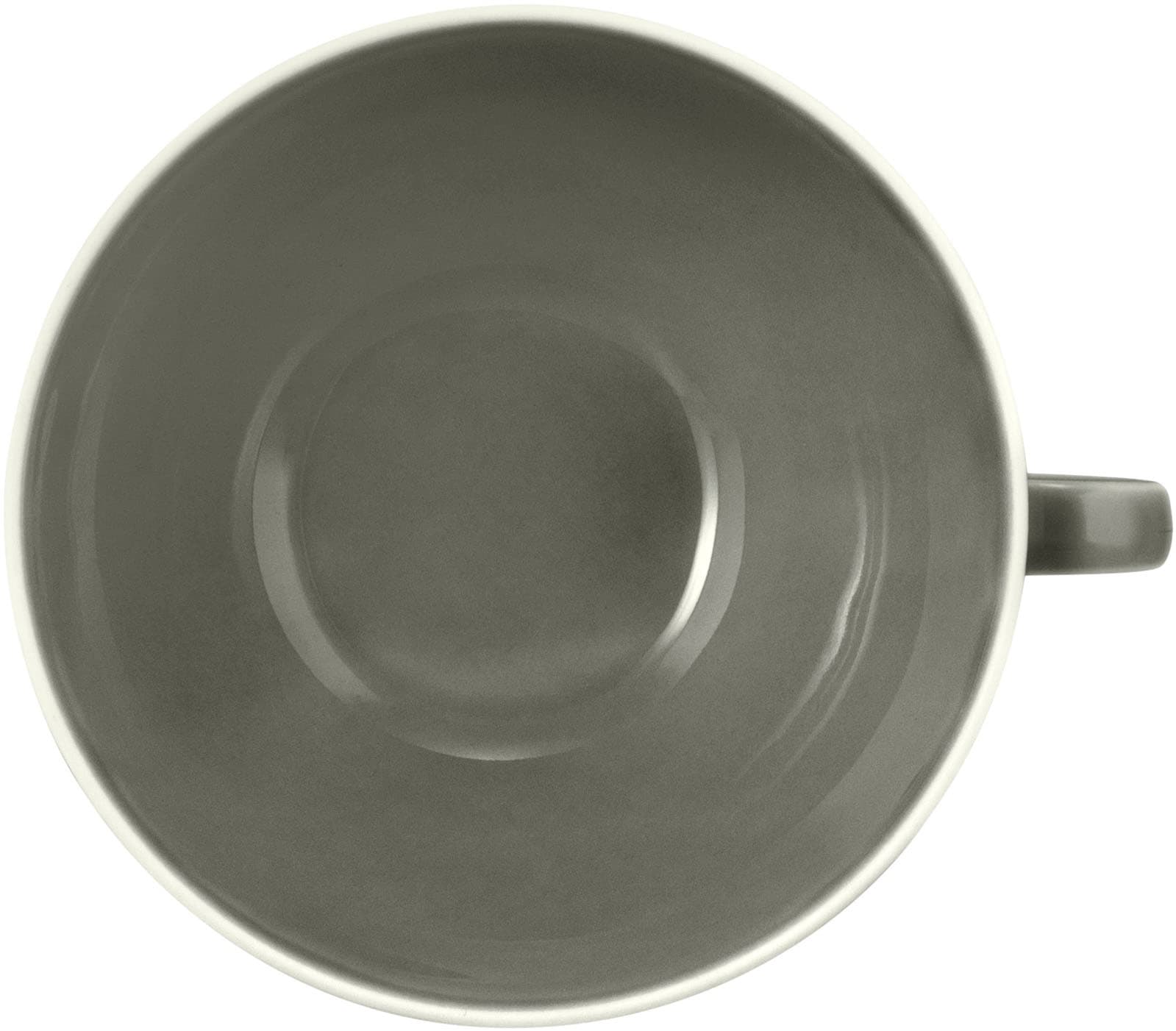 Seltmann Weiden Teeservice »Geschirr-Set Beat«, (Set, 18 tlg., 6 x Teeobertasse, 6 x Kombi-Untertasse klein, 6 x Brotteller), Teller, Tassen, Untertassen, Rillendekor, 18 Teile, für 6 Personen